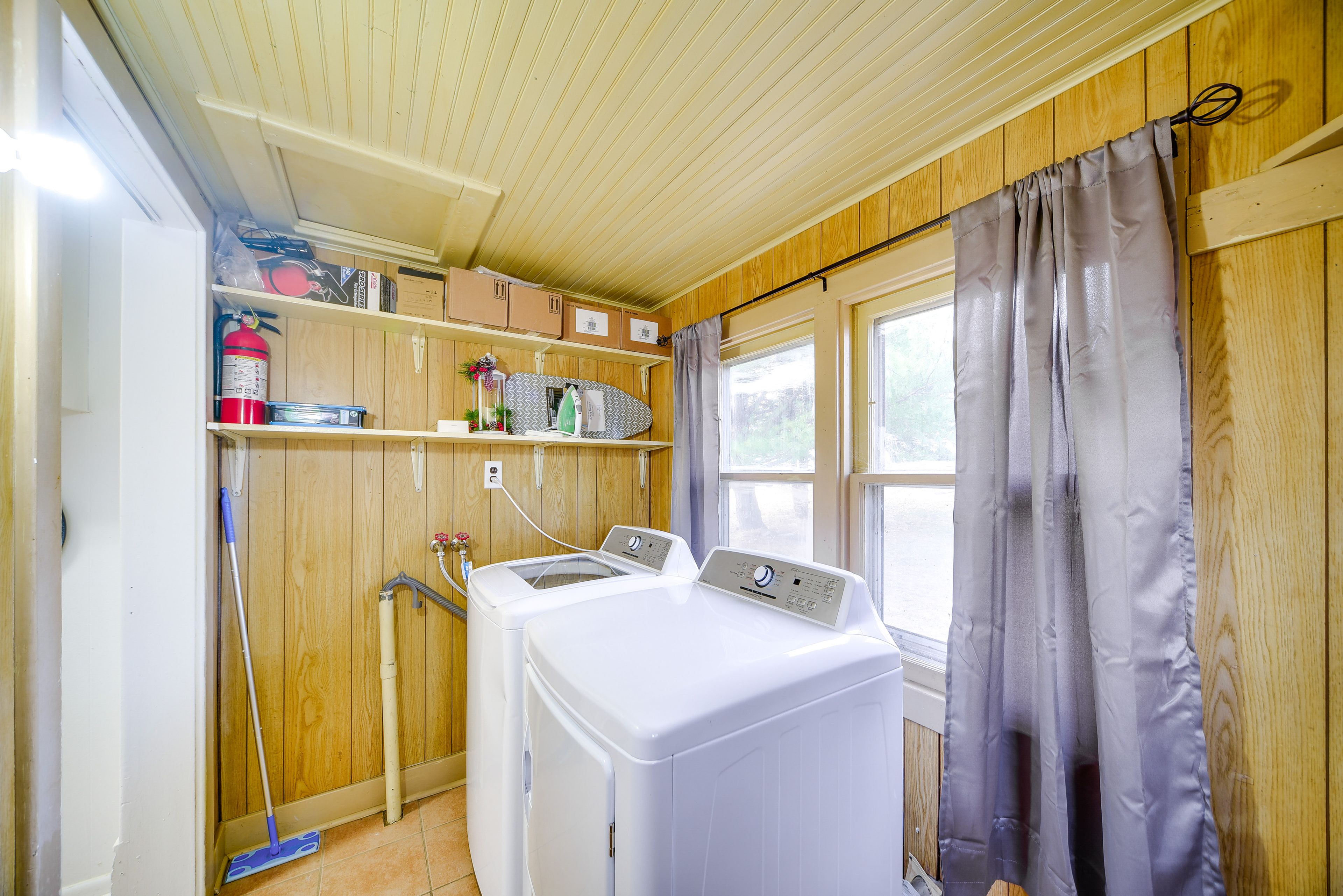 Laundry Room | Access From Kitchen | Linens & Towels