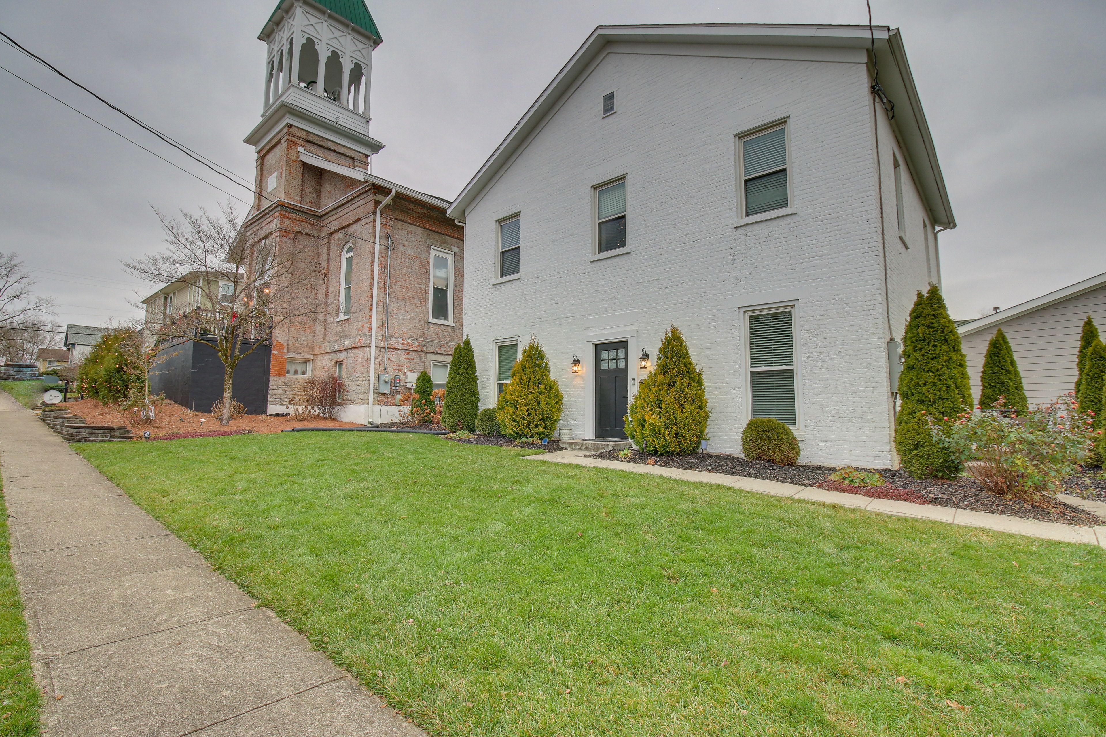 Apartment Exterior | Attached to Historic Chapel Event Venue