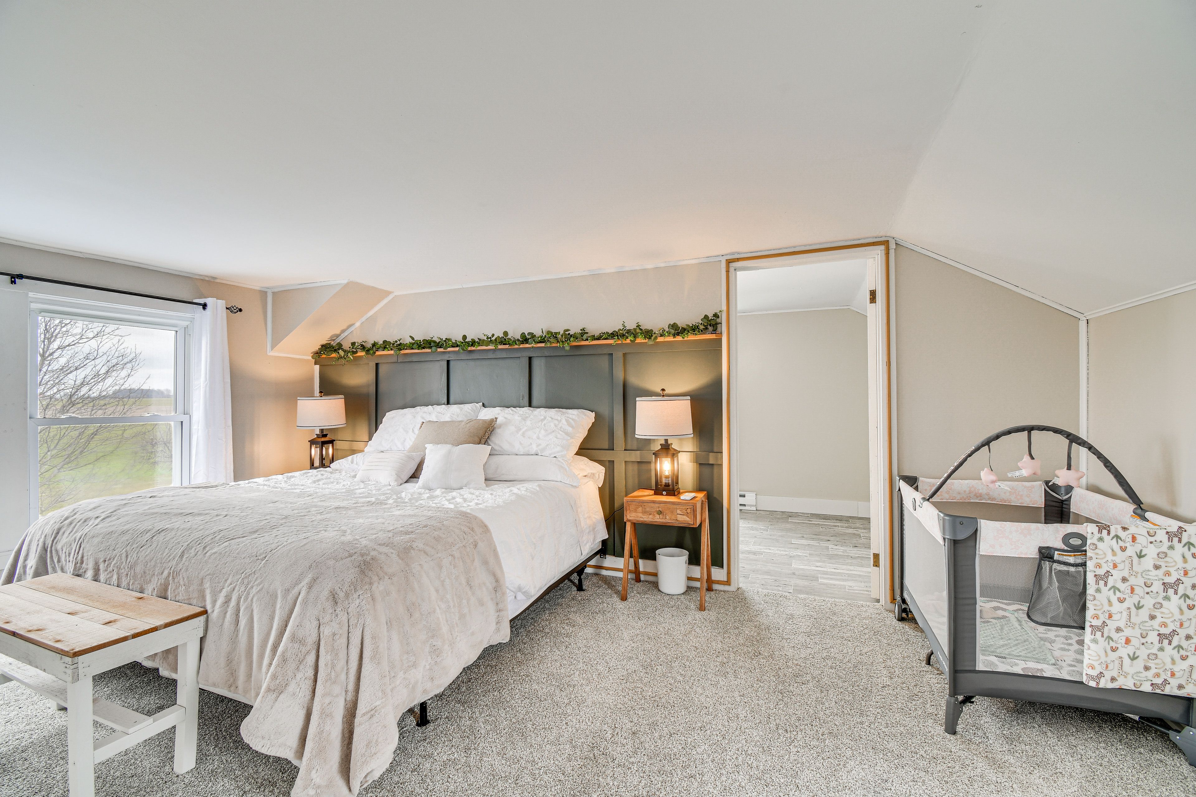 Bedroom 1 | King Bed | Linens Provided | 2nd Floor