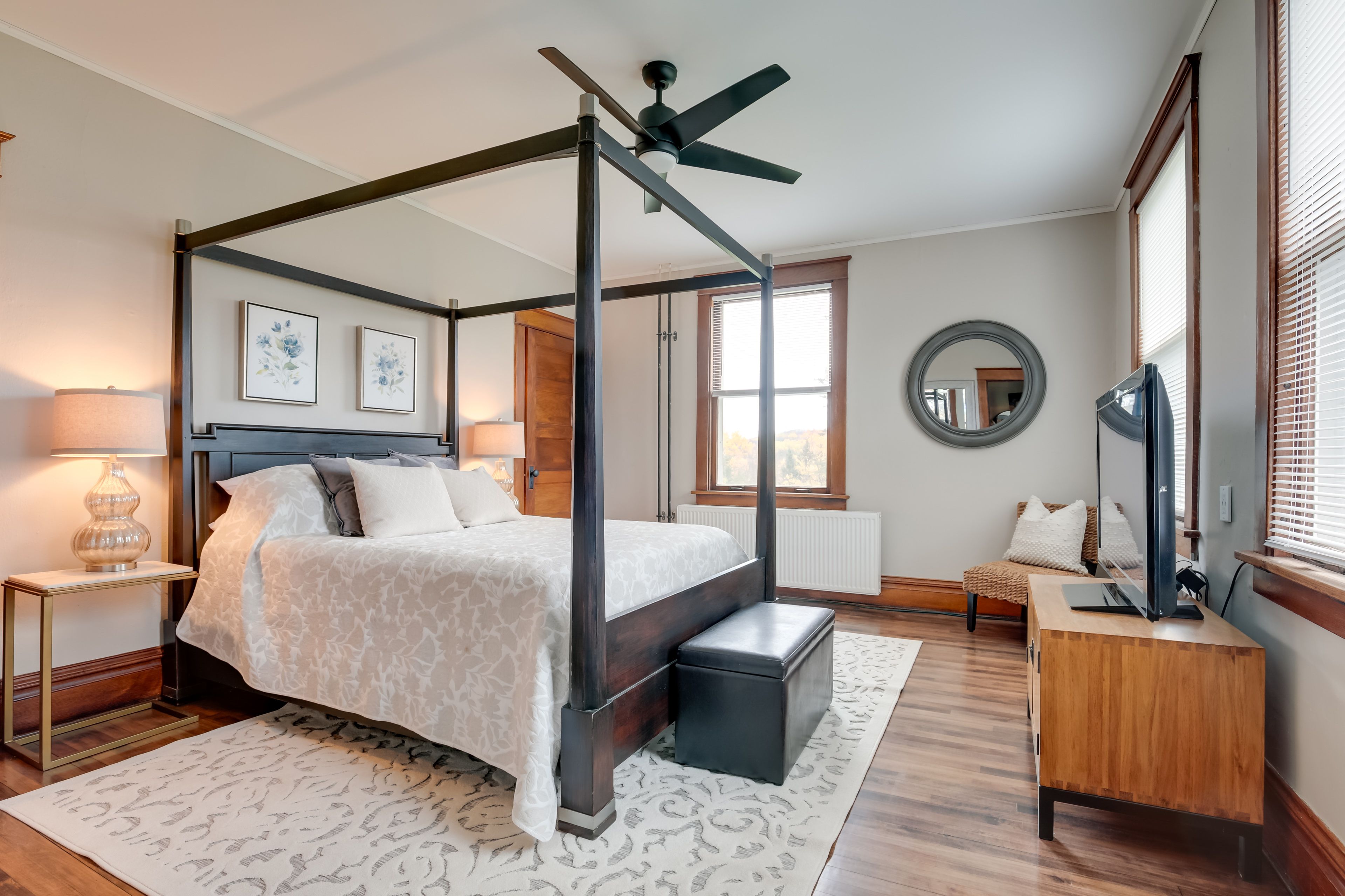 Bedroom 1 | Queen Bed | Linens Provided | Smart TV