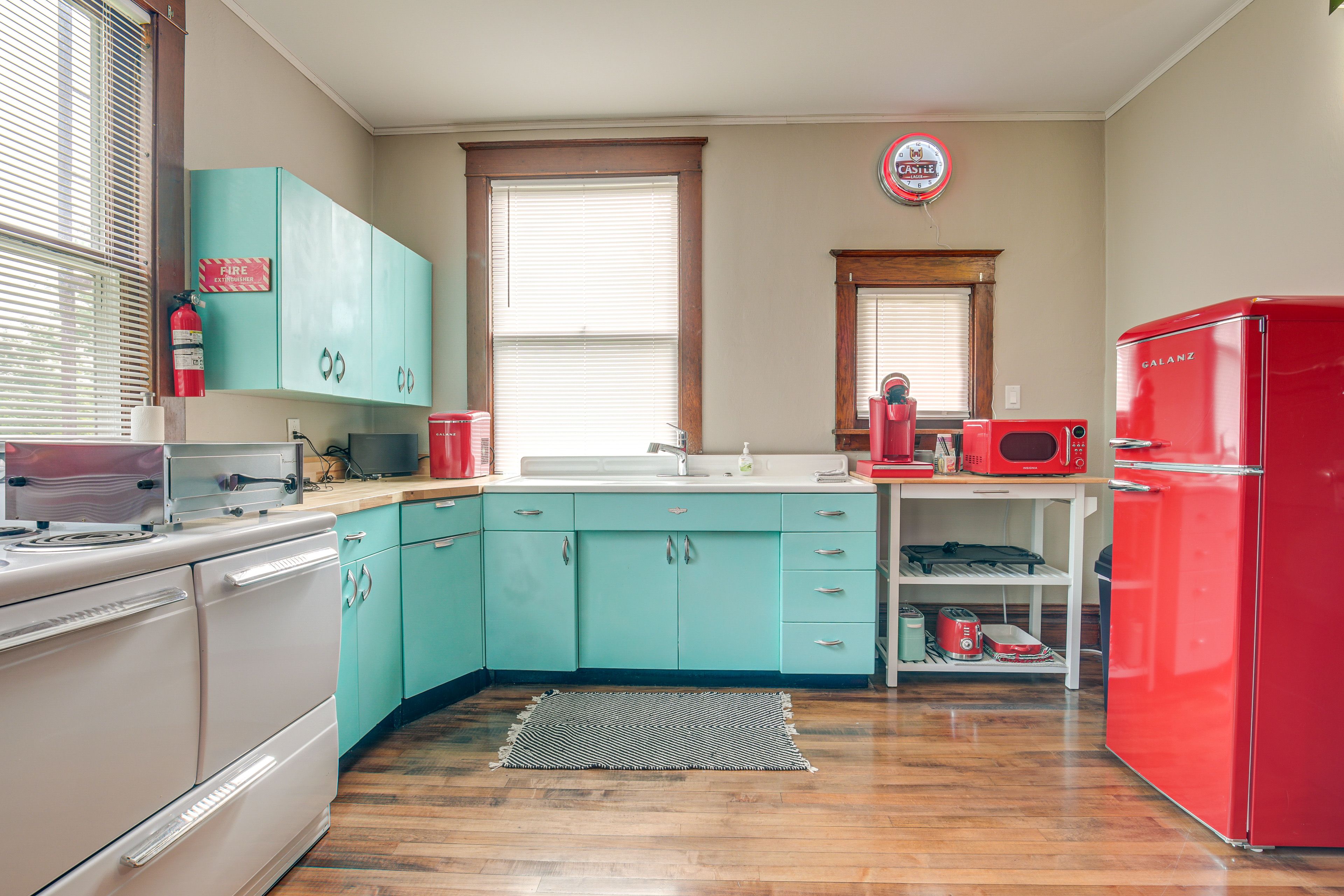 Game Room | Additional Kitchen | Retro-Inspired Appliances | Keurig Coffee Maker