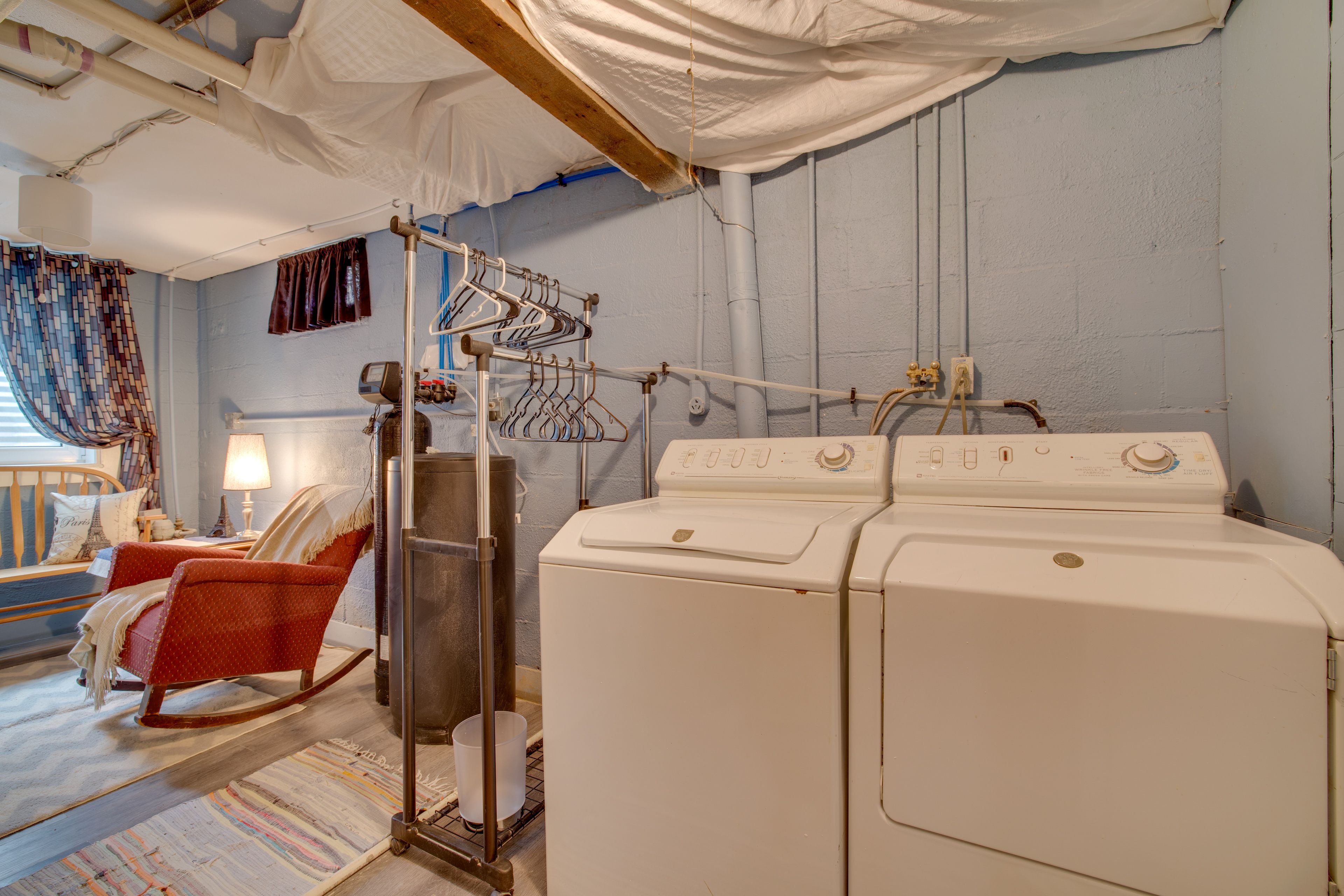 Laundry Area | Washer/Dryer | Iron/Board