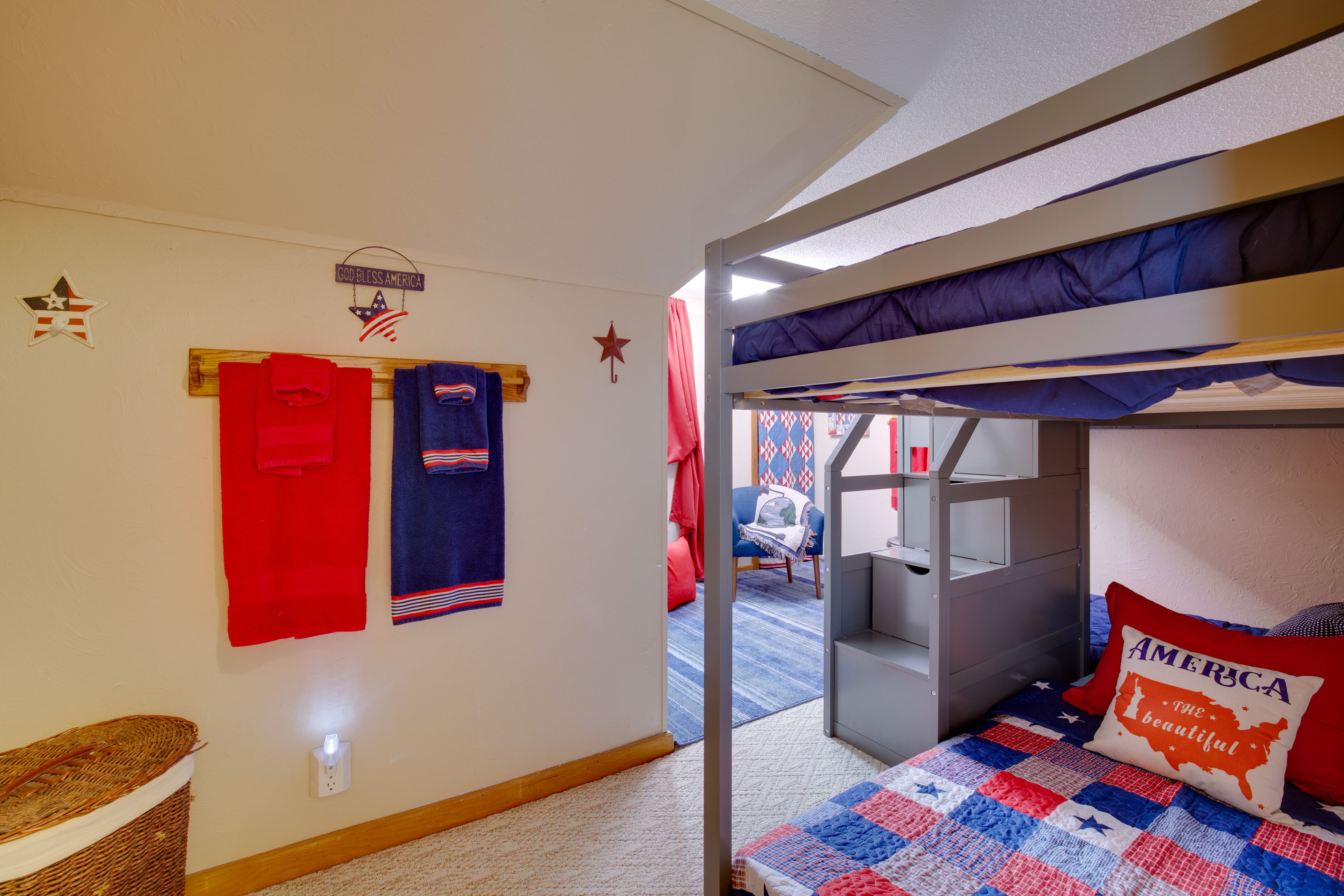 Bedroom 3 | 2 Twin Bunk Beds | Pack 'n Play | 2nd Floor