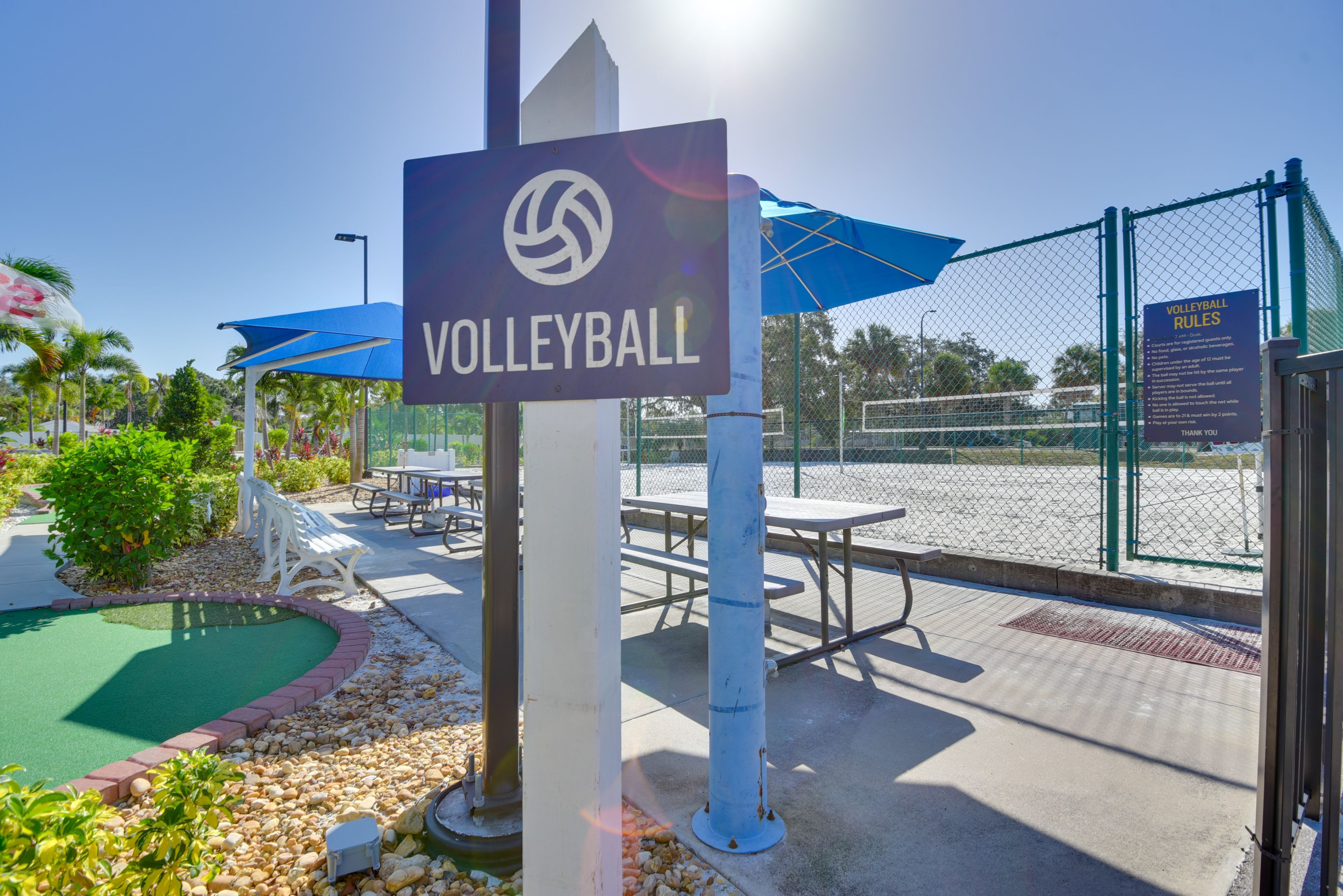 Community Volleyball Court