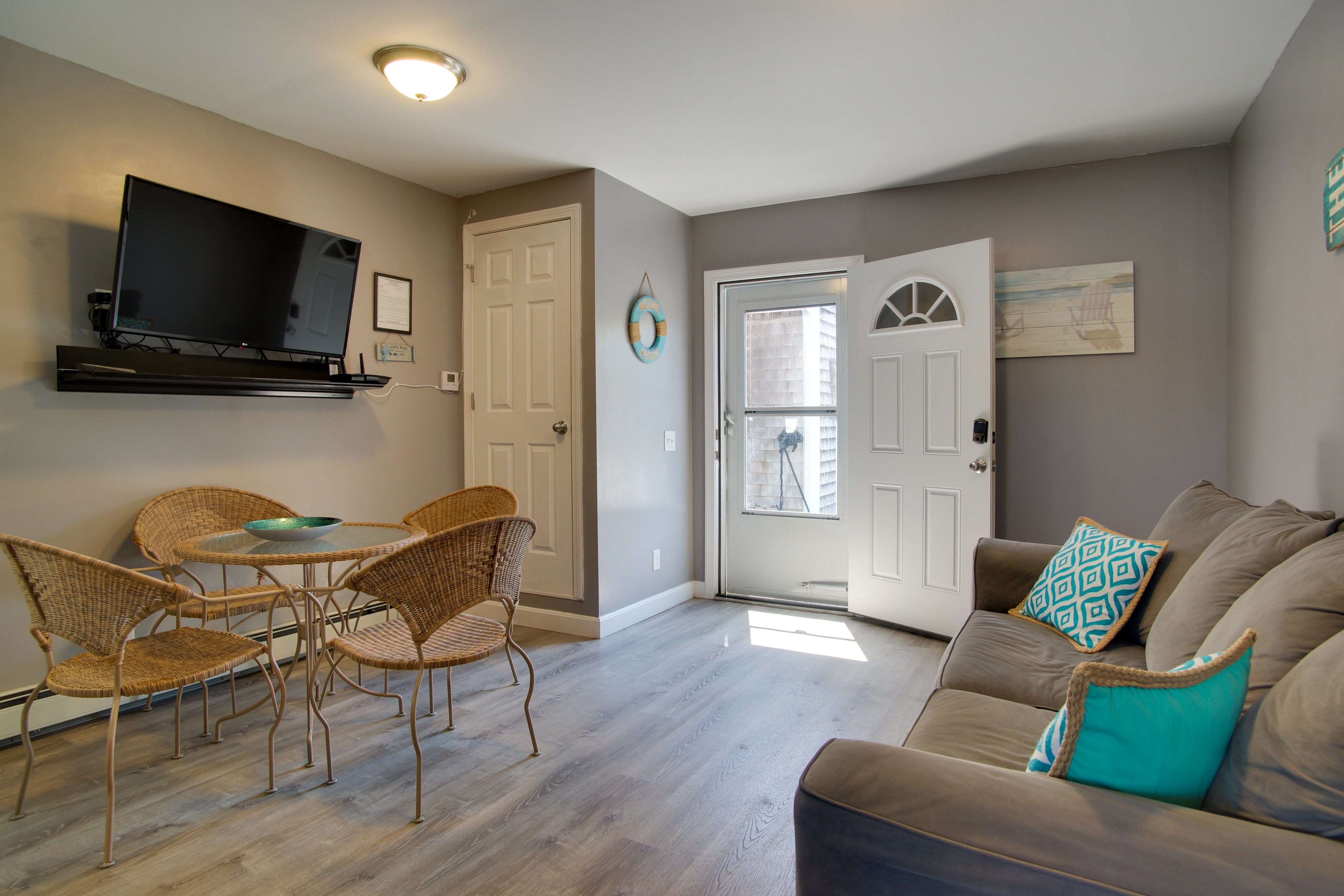 Yarmouth Vacation Rental | 1BR | 1BA | 625 Sq Ft | Step-Free Entry