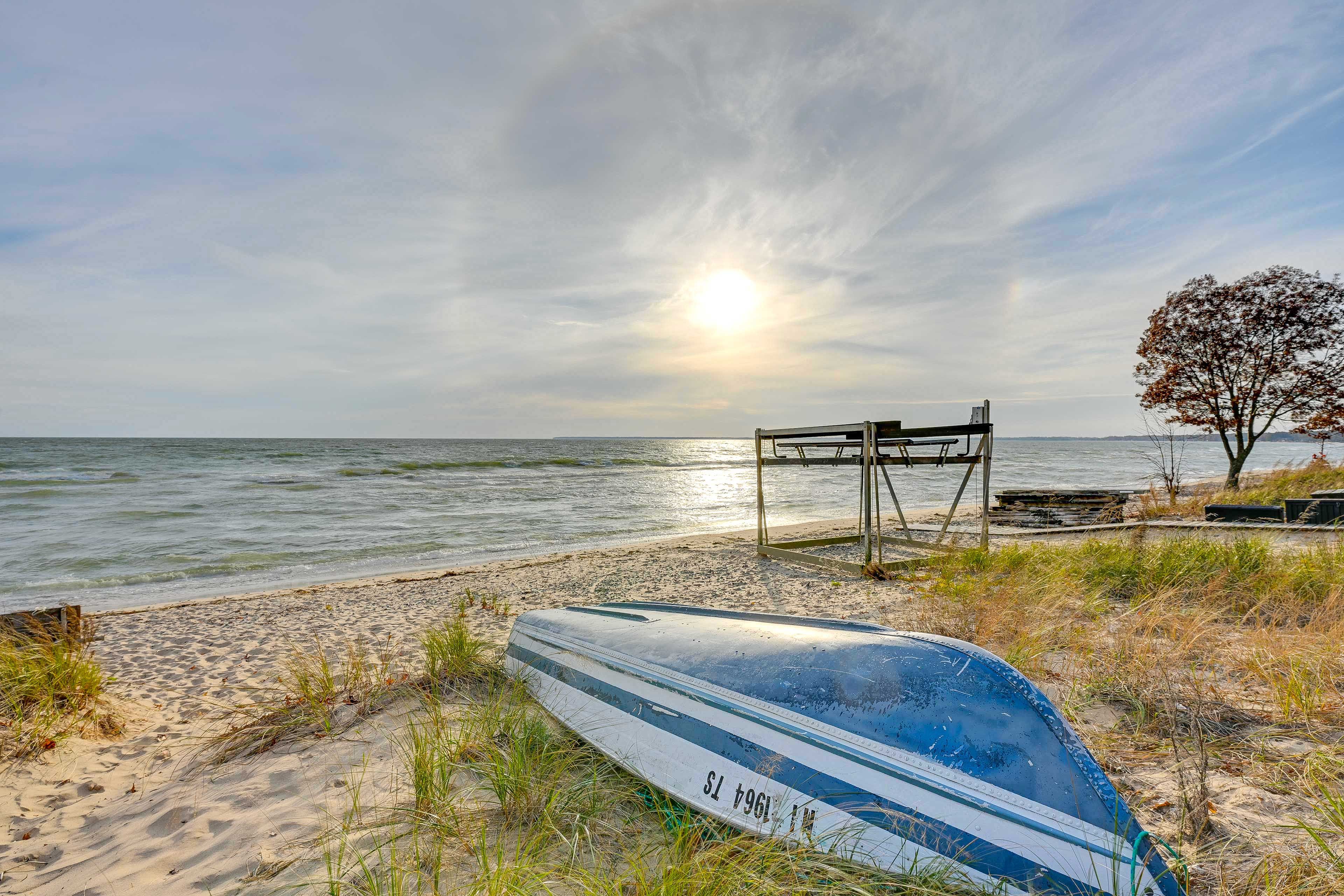Walk to Lake Huron