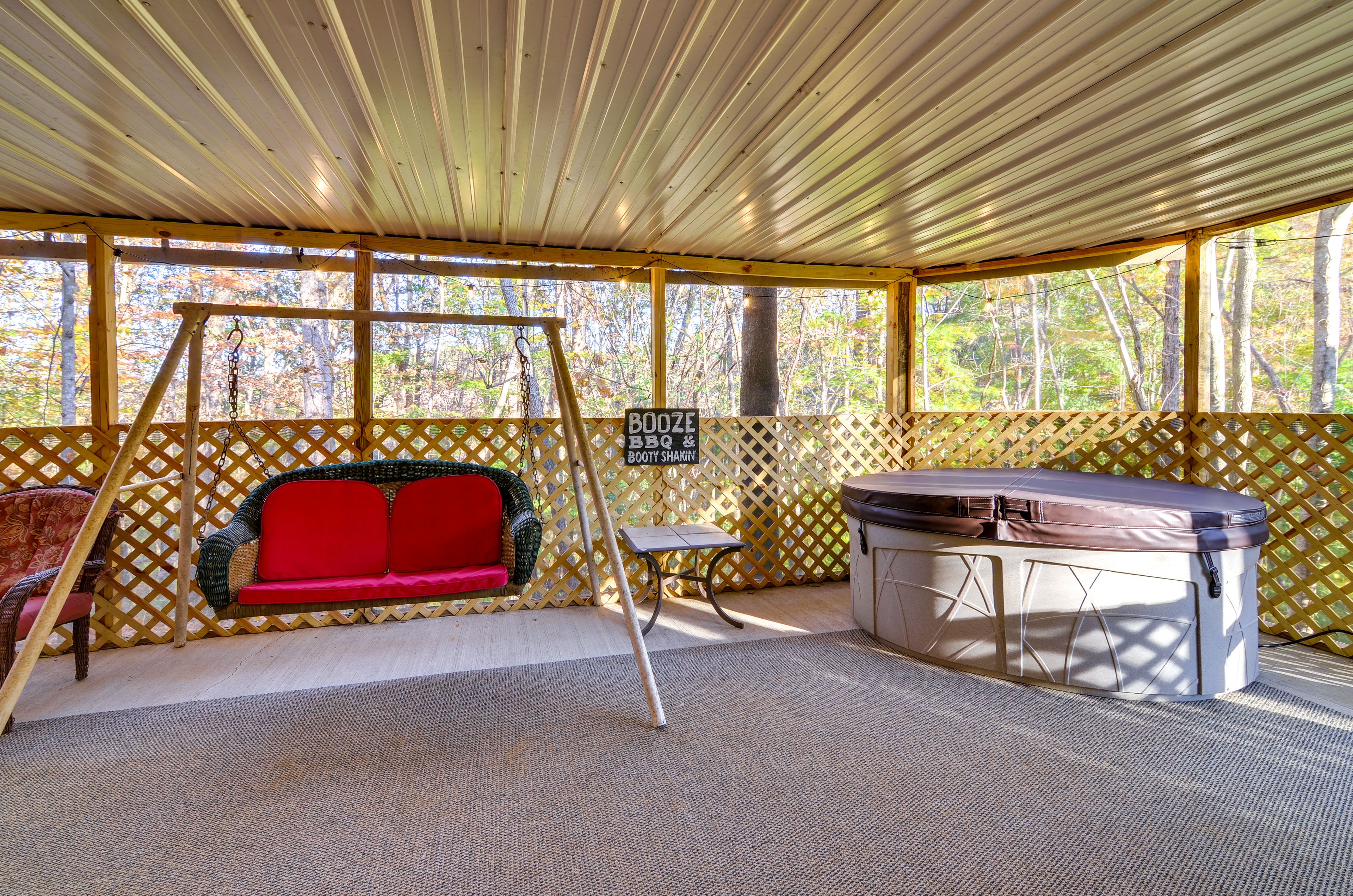 Screened Porch | Access From Game Room | Hot Tub