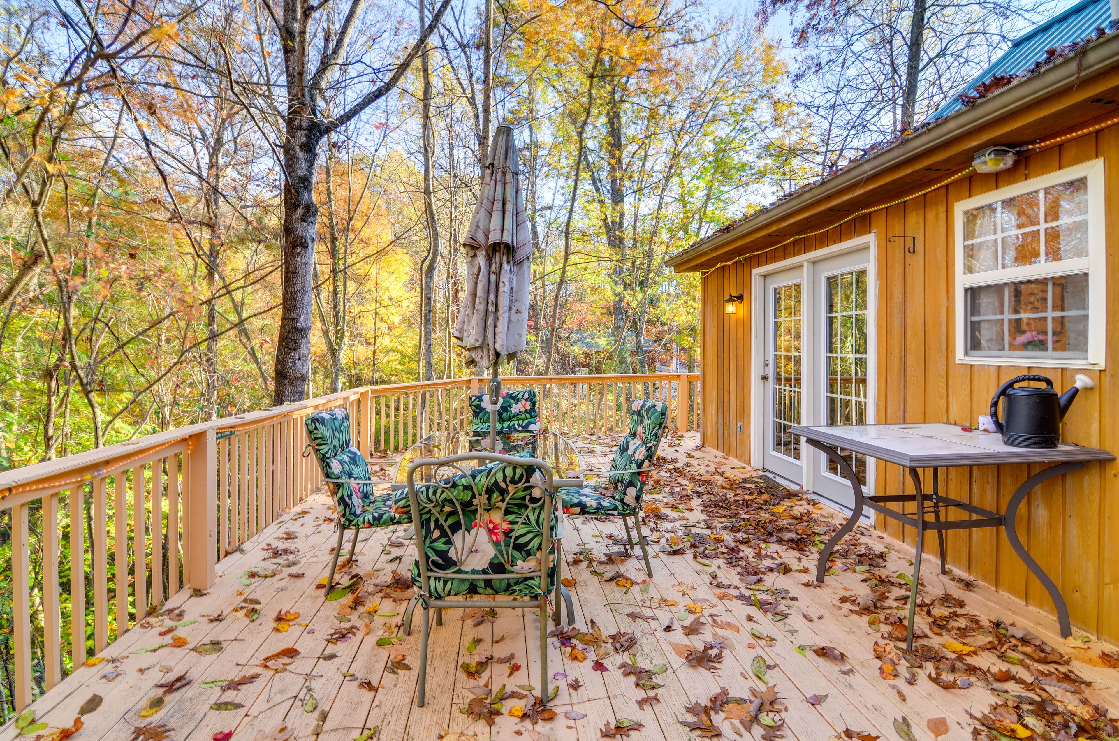 Deck | Access From Living Room | Gas Grill
