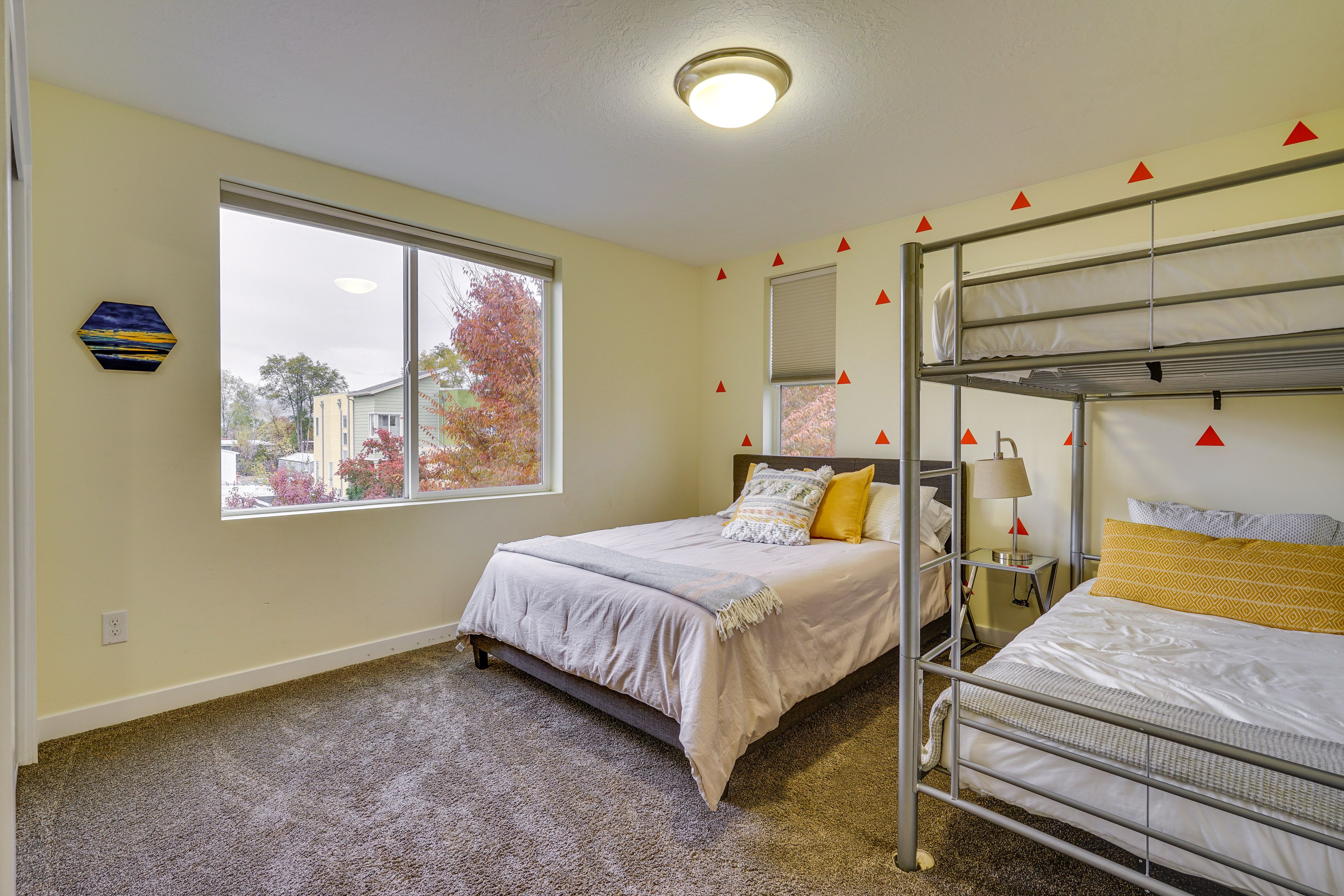 Bedroom 3 | Queen Bed | Twin Bunk Bed | 2nd Floor