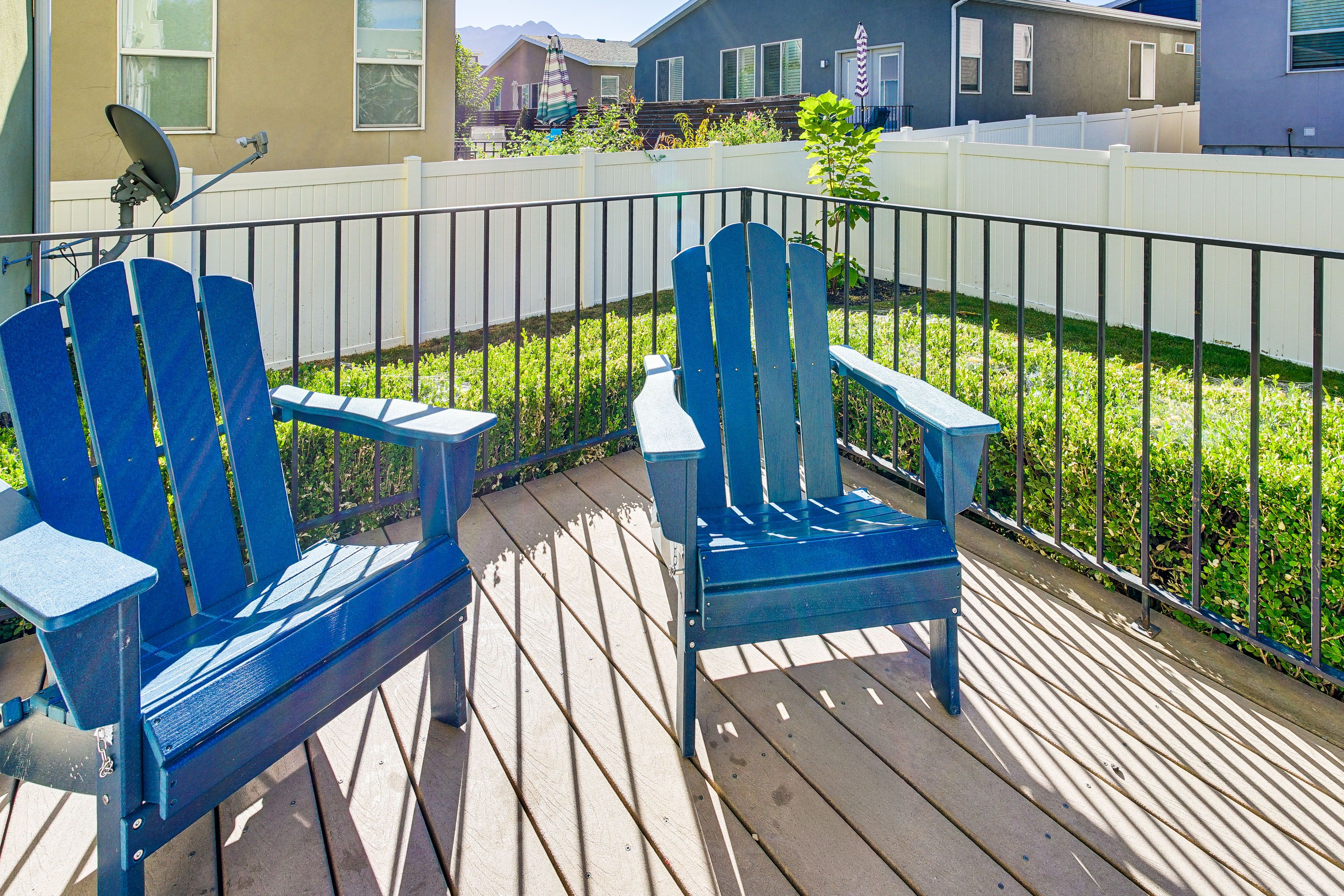 Patio | Fenced-In Backyard
