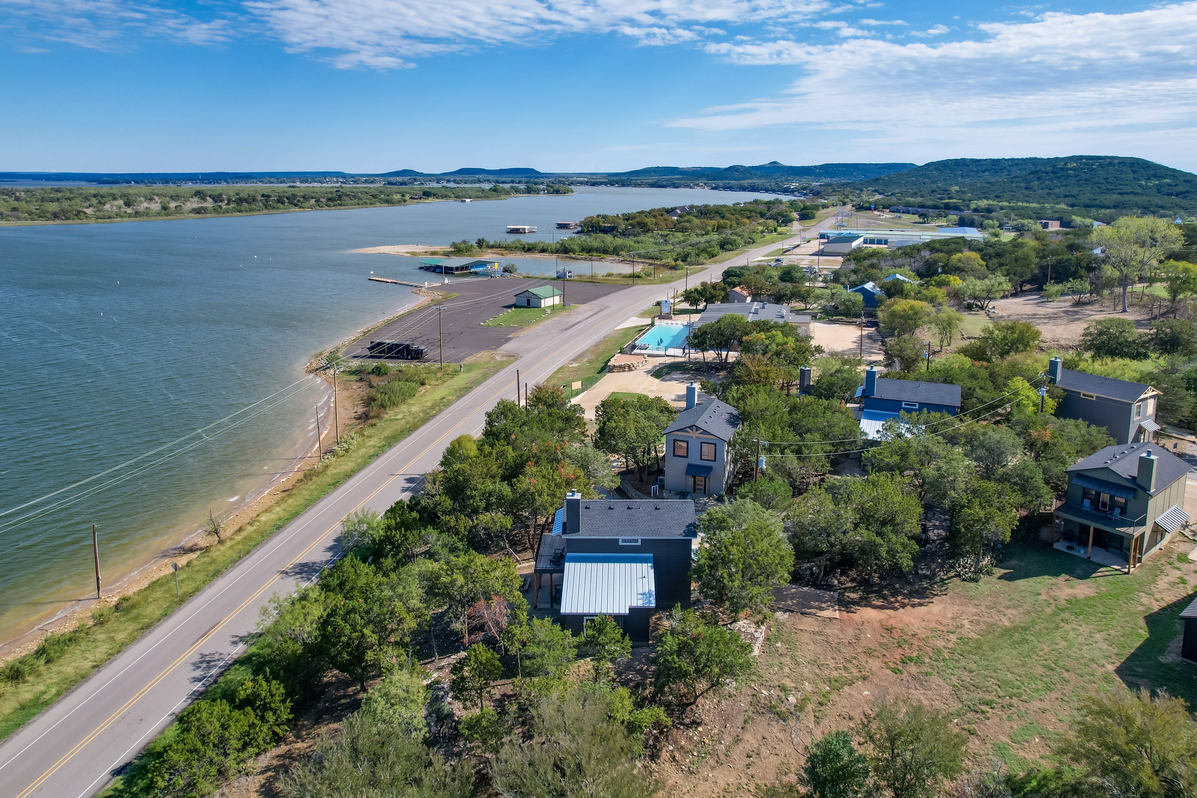 Aerial View of Property