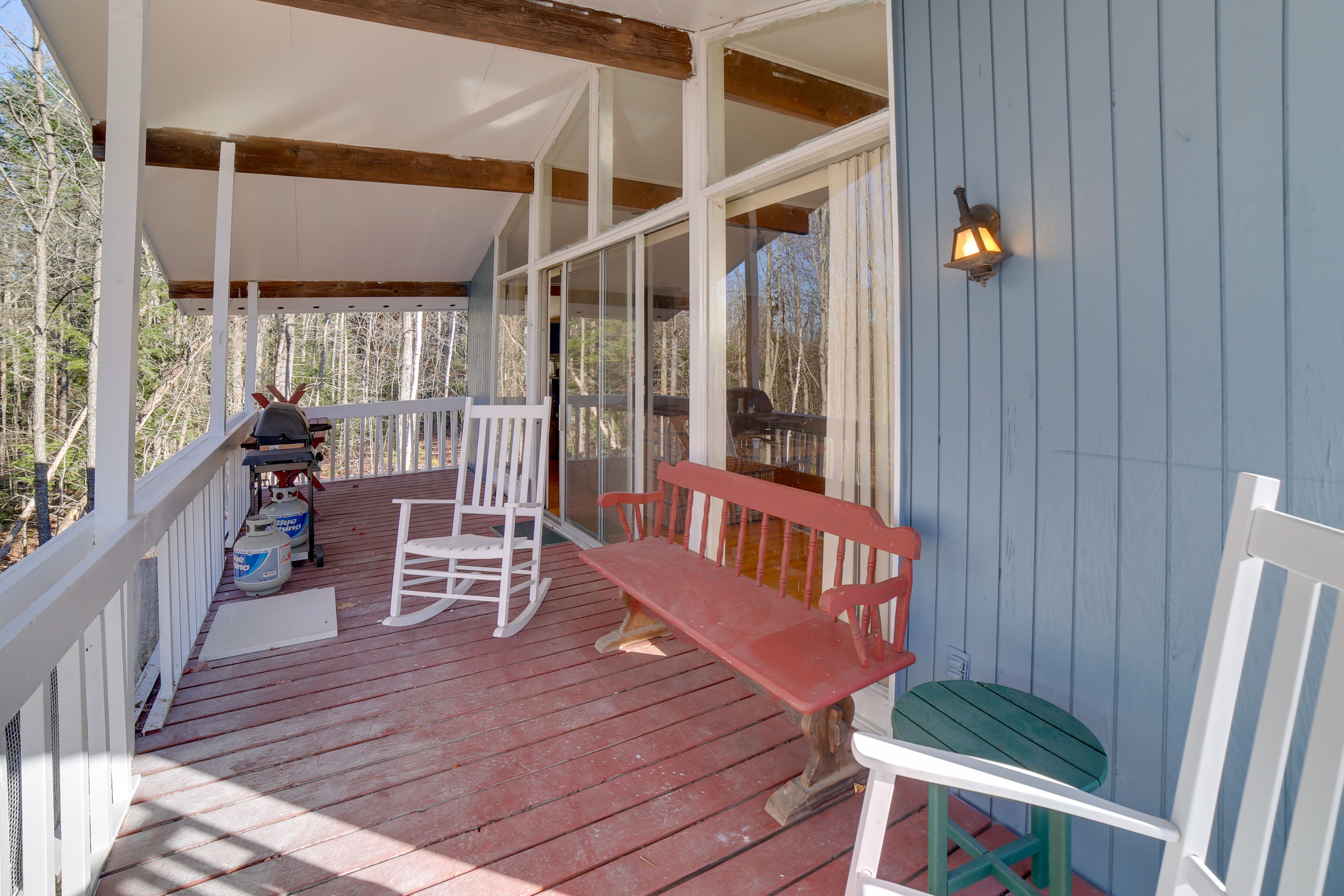 Deck | Mountain Views | Gas Grill