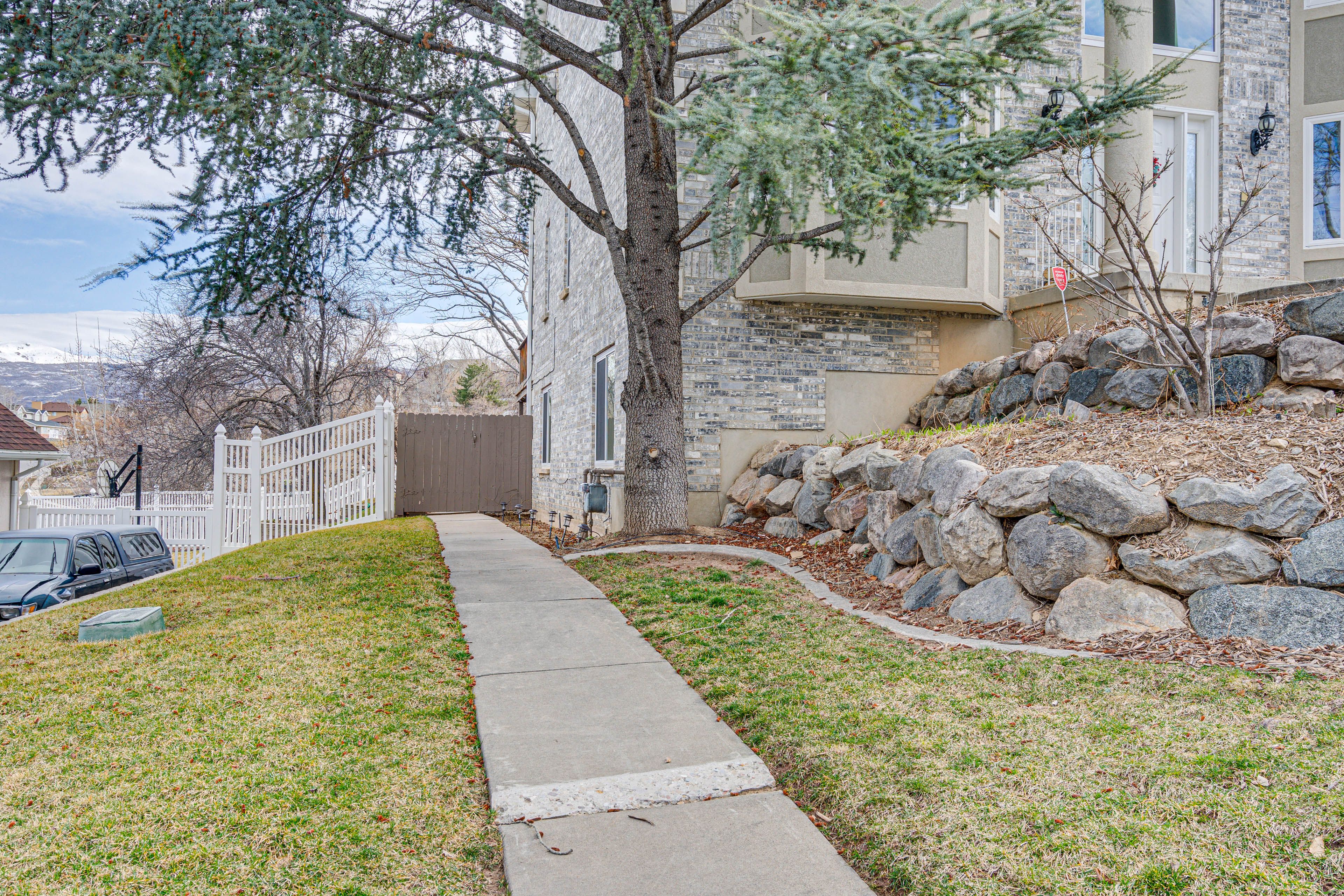 Walkway to Apartment