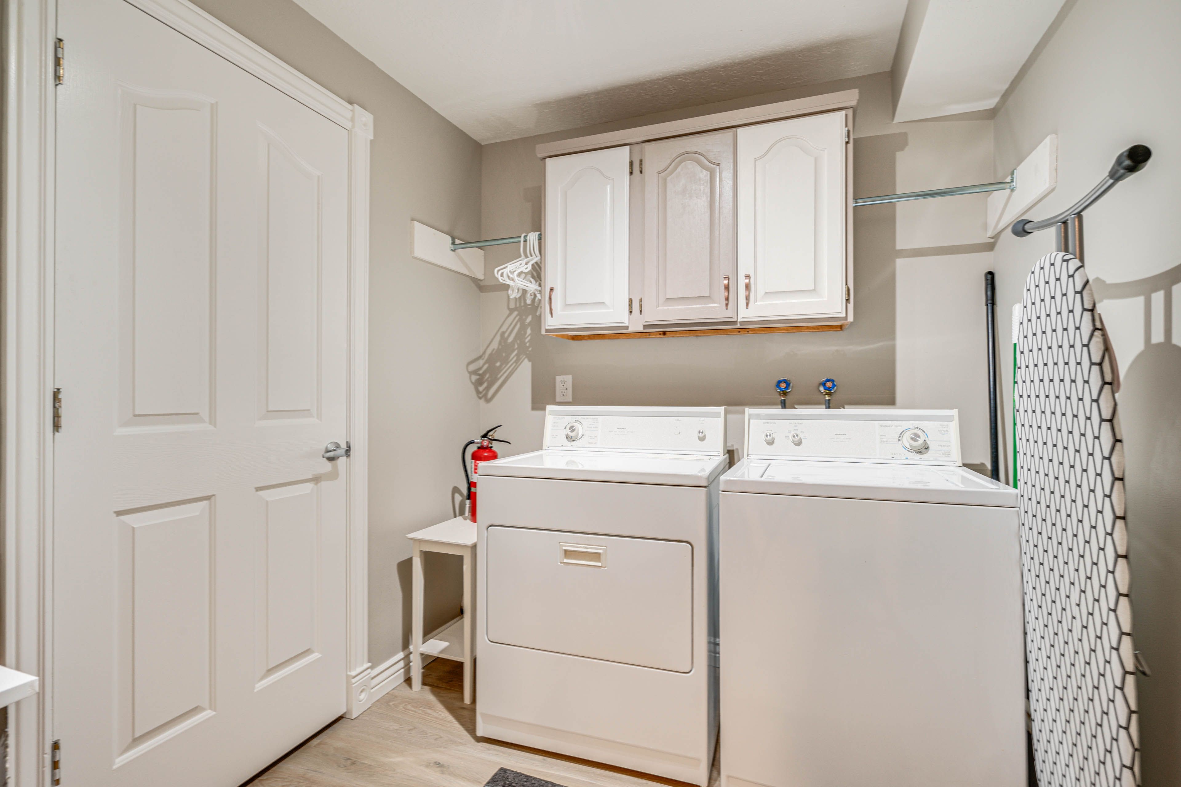 Laundry Area | Detergent Provided