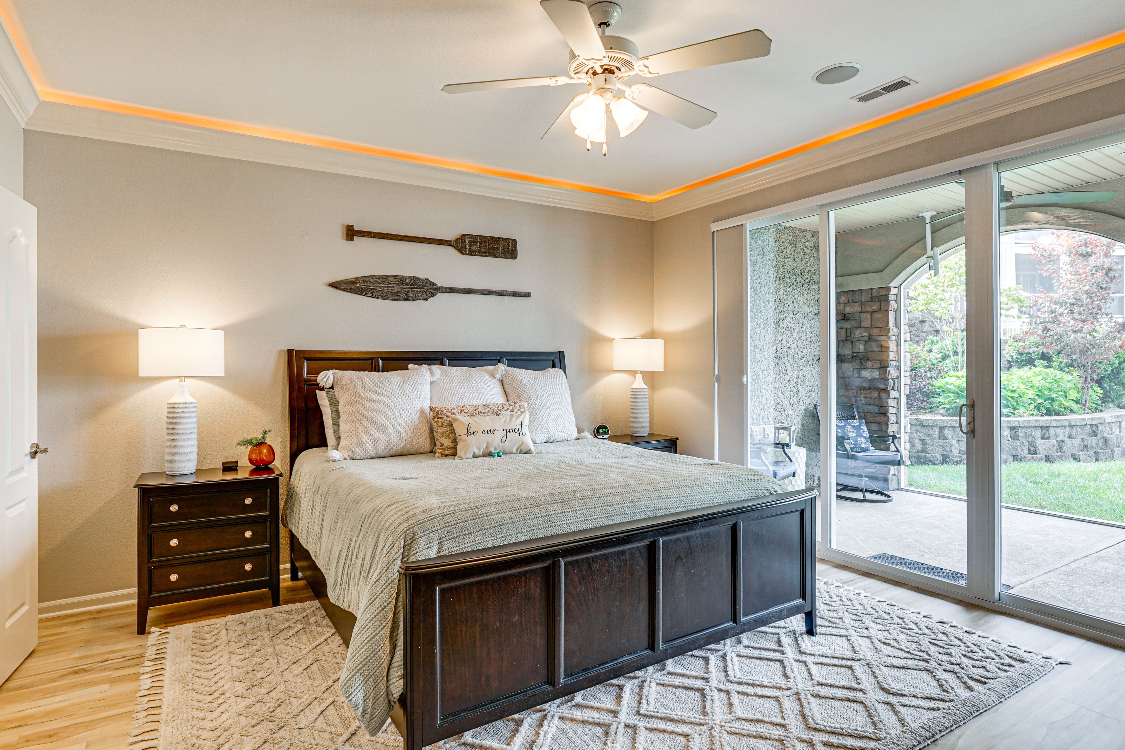 Bedroom 1 | California King Bed | Linens & Towels Provided
