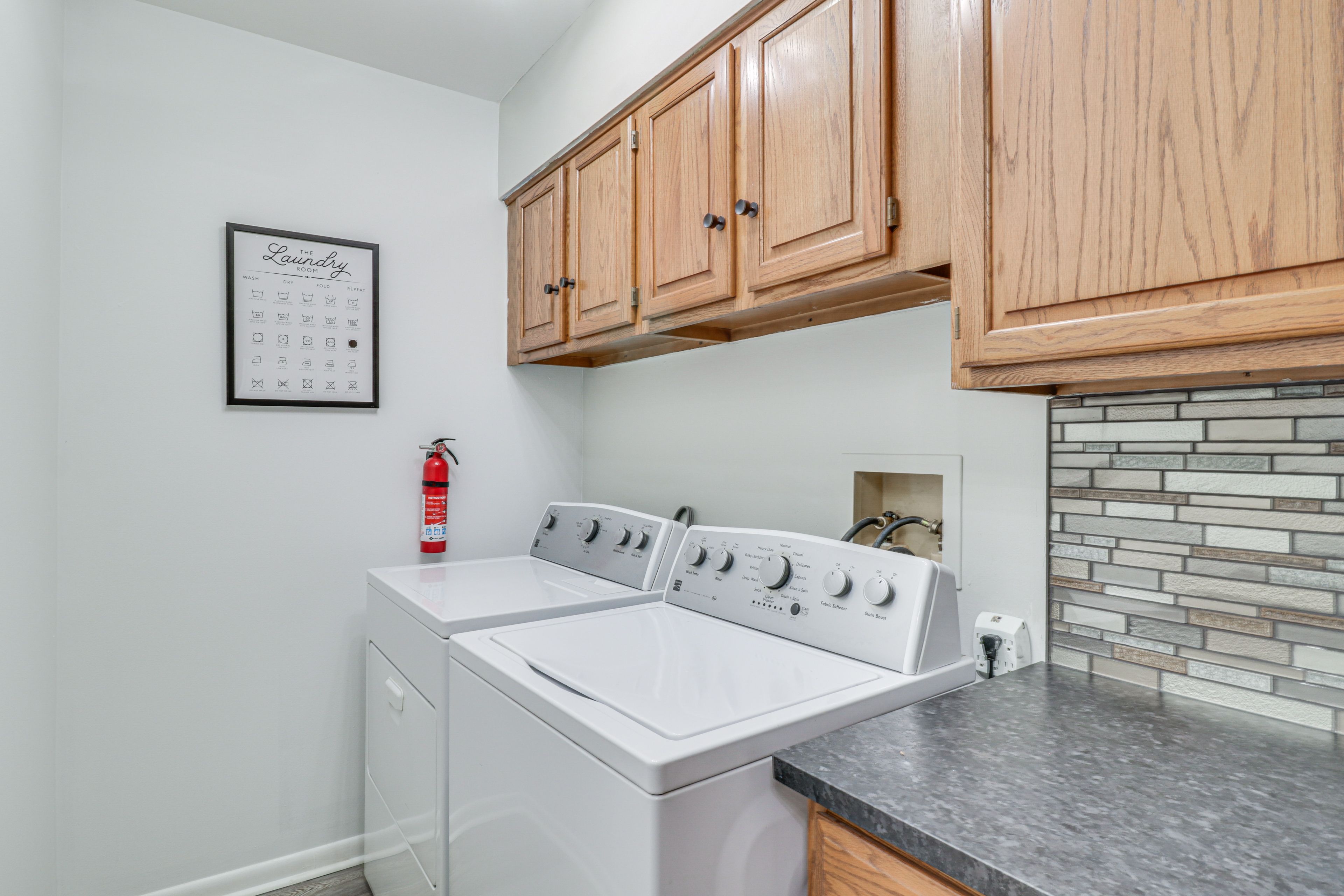 Laundry Area | Washer/Dryer | Laundry Detergent | Iron/Board