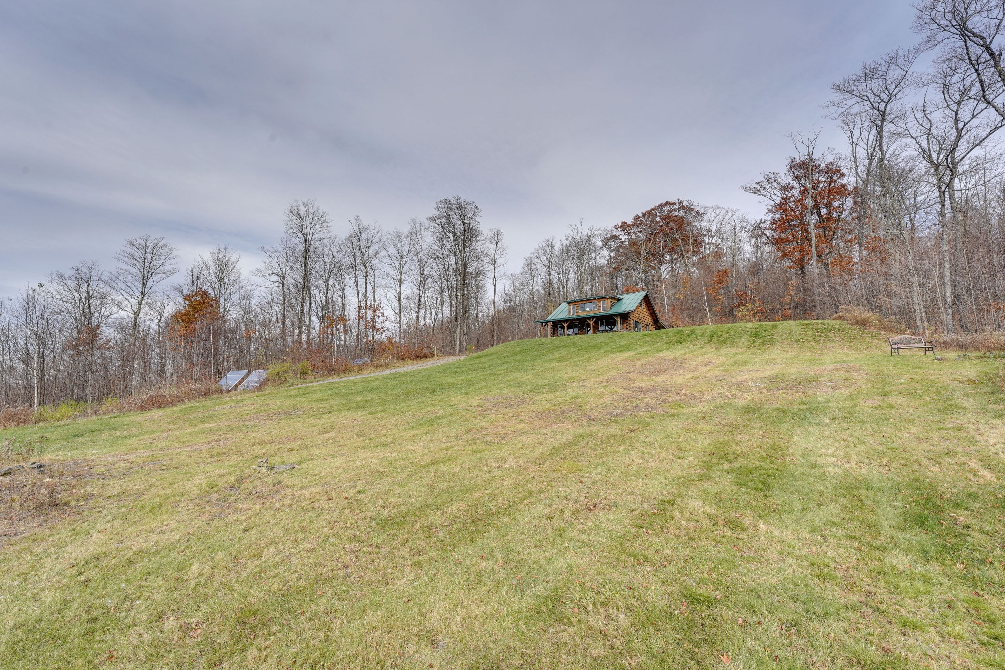 Cabin Exterior | Spacious Lawn