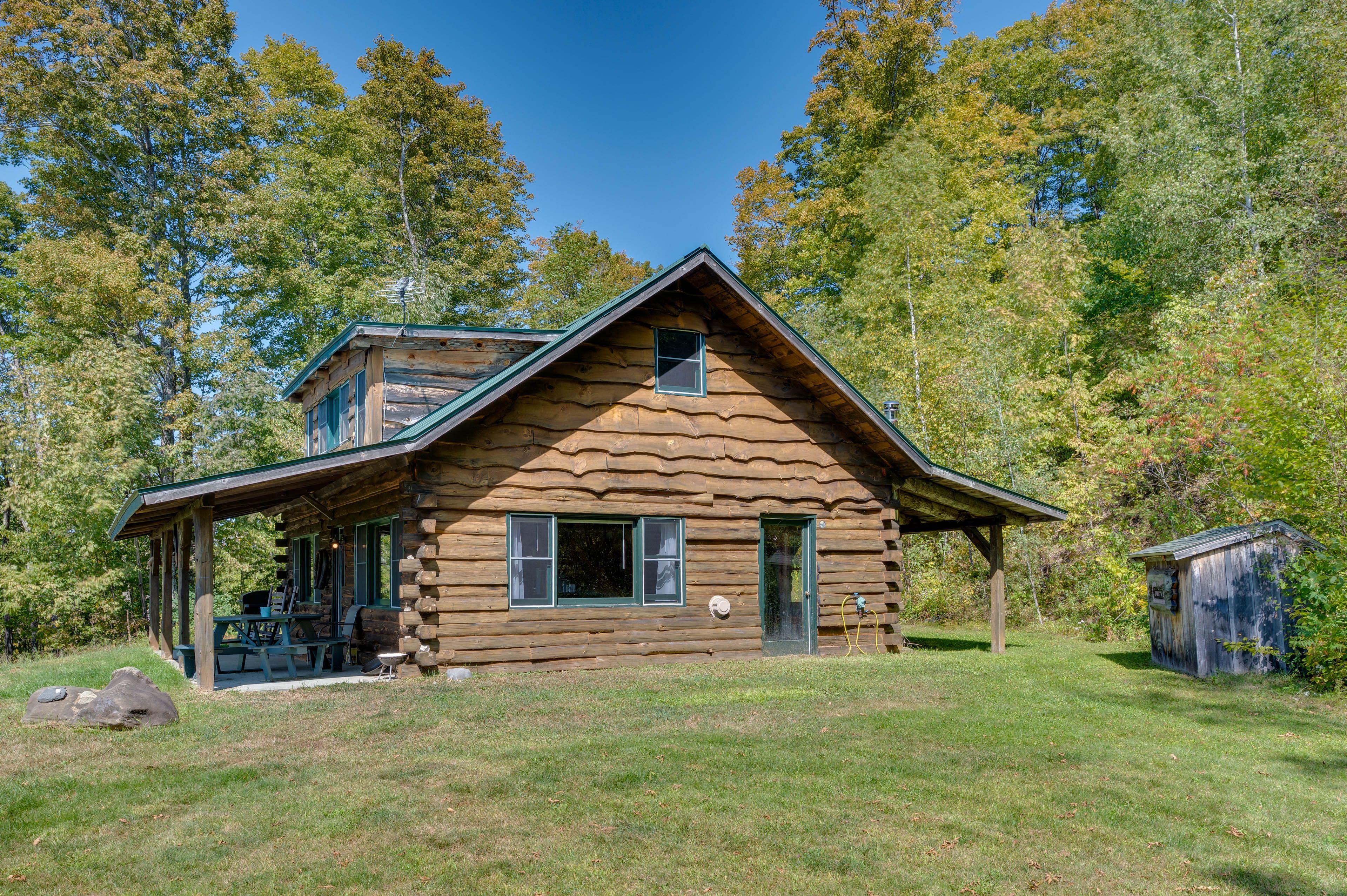 Exterior | Outhouse | Spacious Yard
