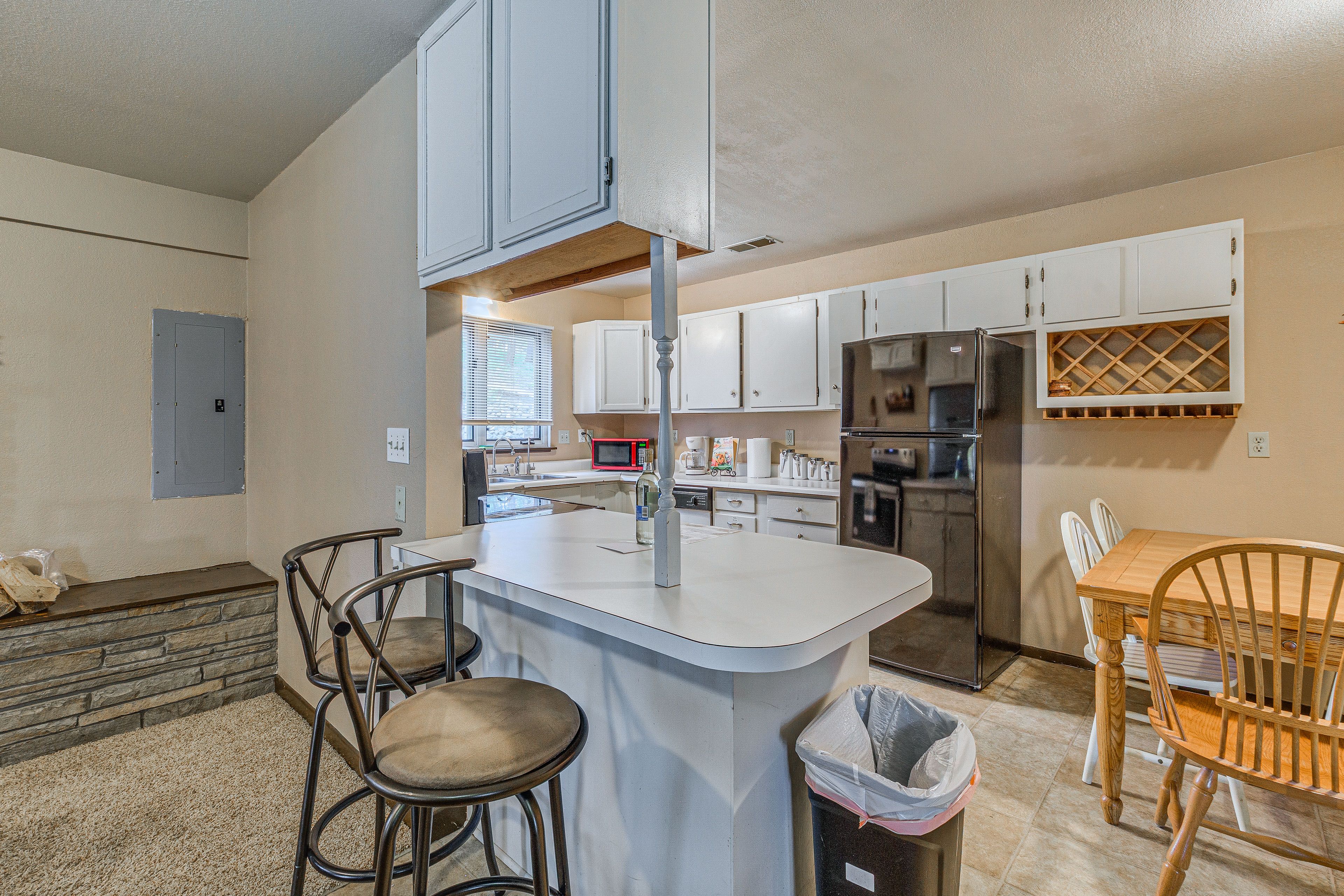 Kitchen | Main Level | Drip Coffee Maker | Cooking Basics | No Dishwasher