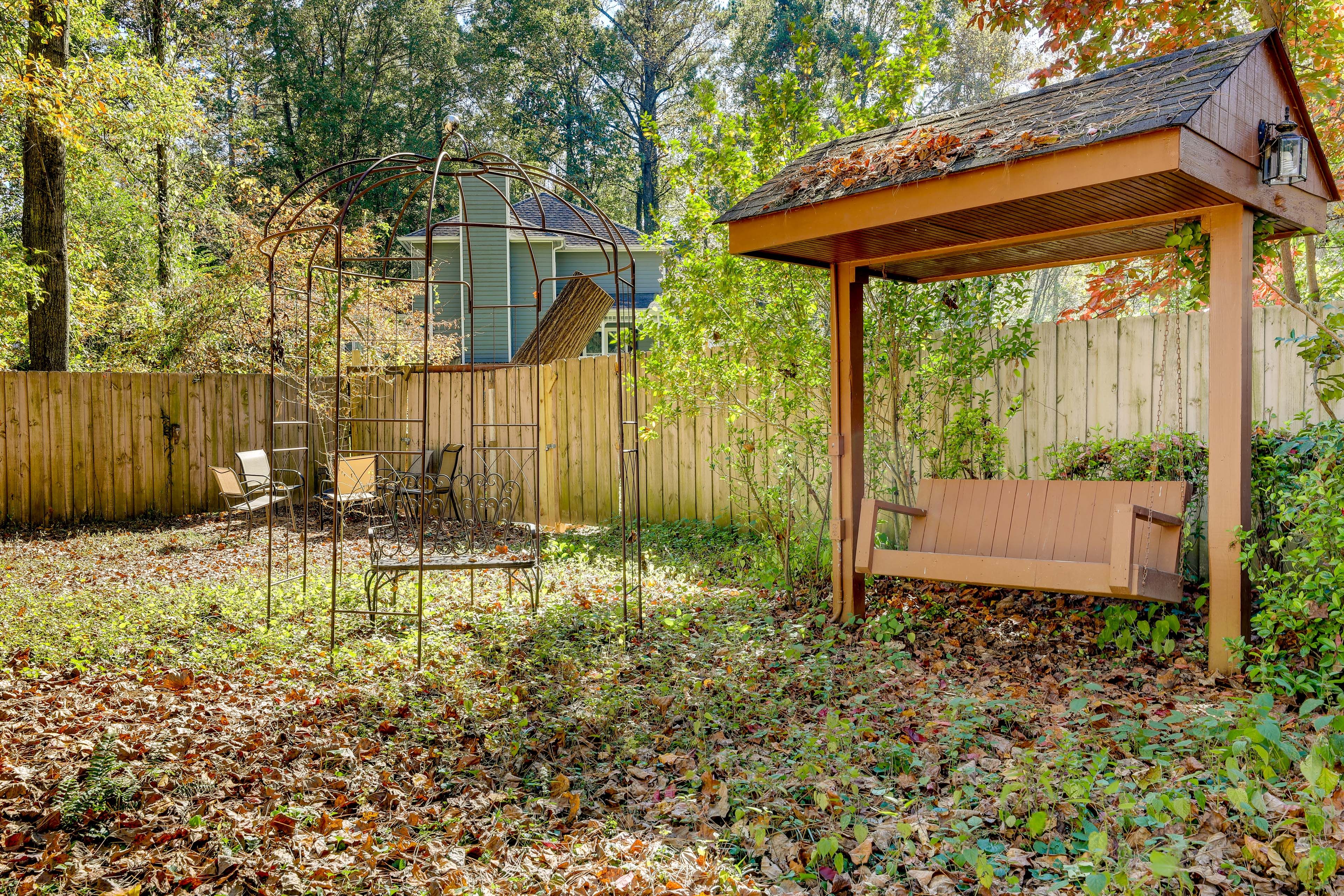 Cottage Exterior | Private Yard (Partially Fenced) | Pet Friendly w/ Fee