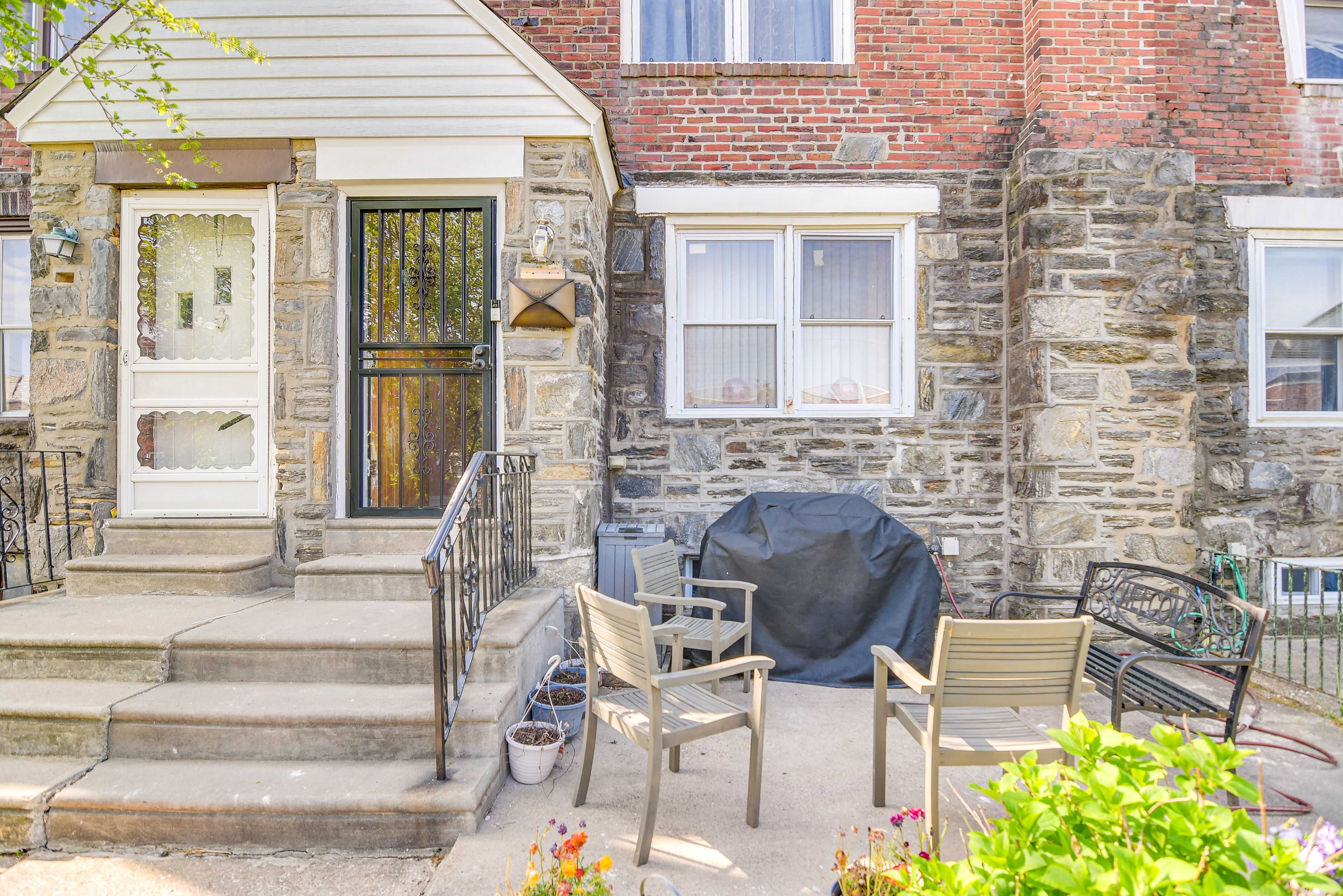 Front Entry | Patio w/ Gas Grill