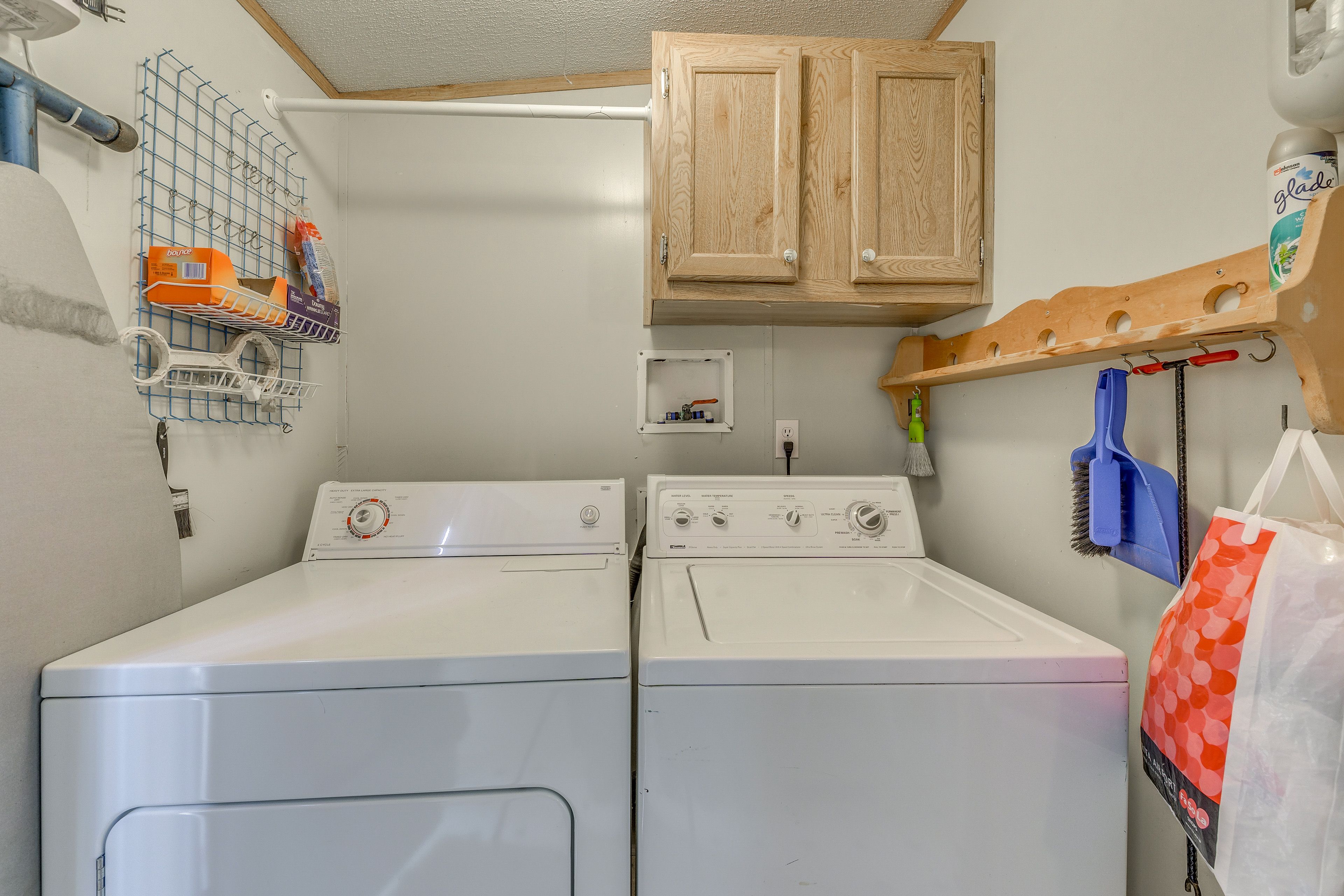 Laundry Area | Washer/Dryer | Iron/Board