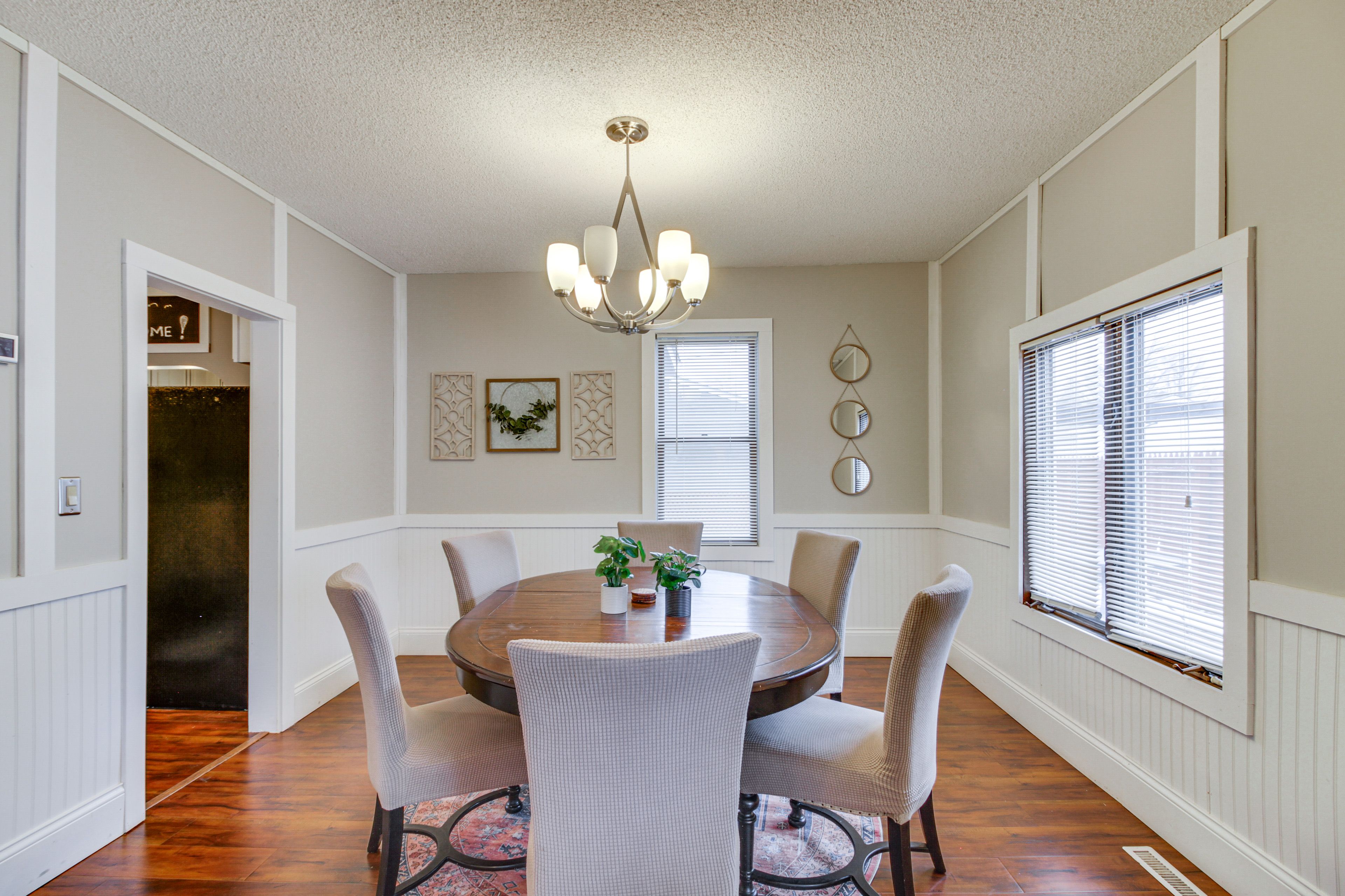 Dining Area | Dishware & Flatware | 1st Floor