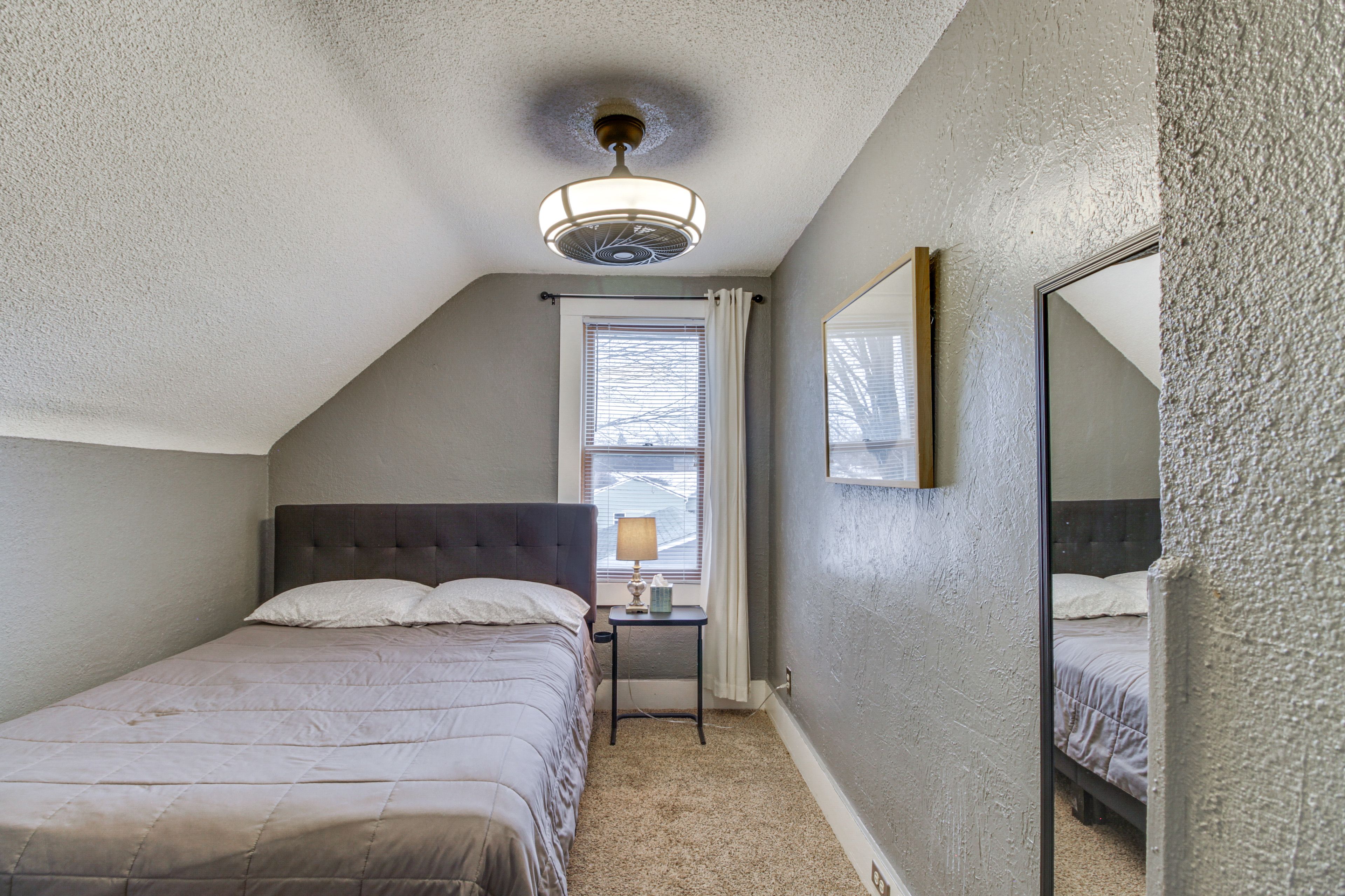 Bedroom 1 | Queen Bed | Linens Provided | 2nd Floor