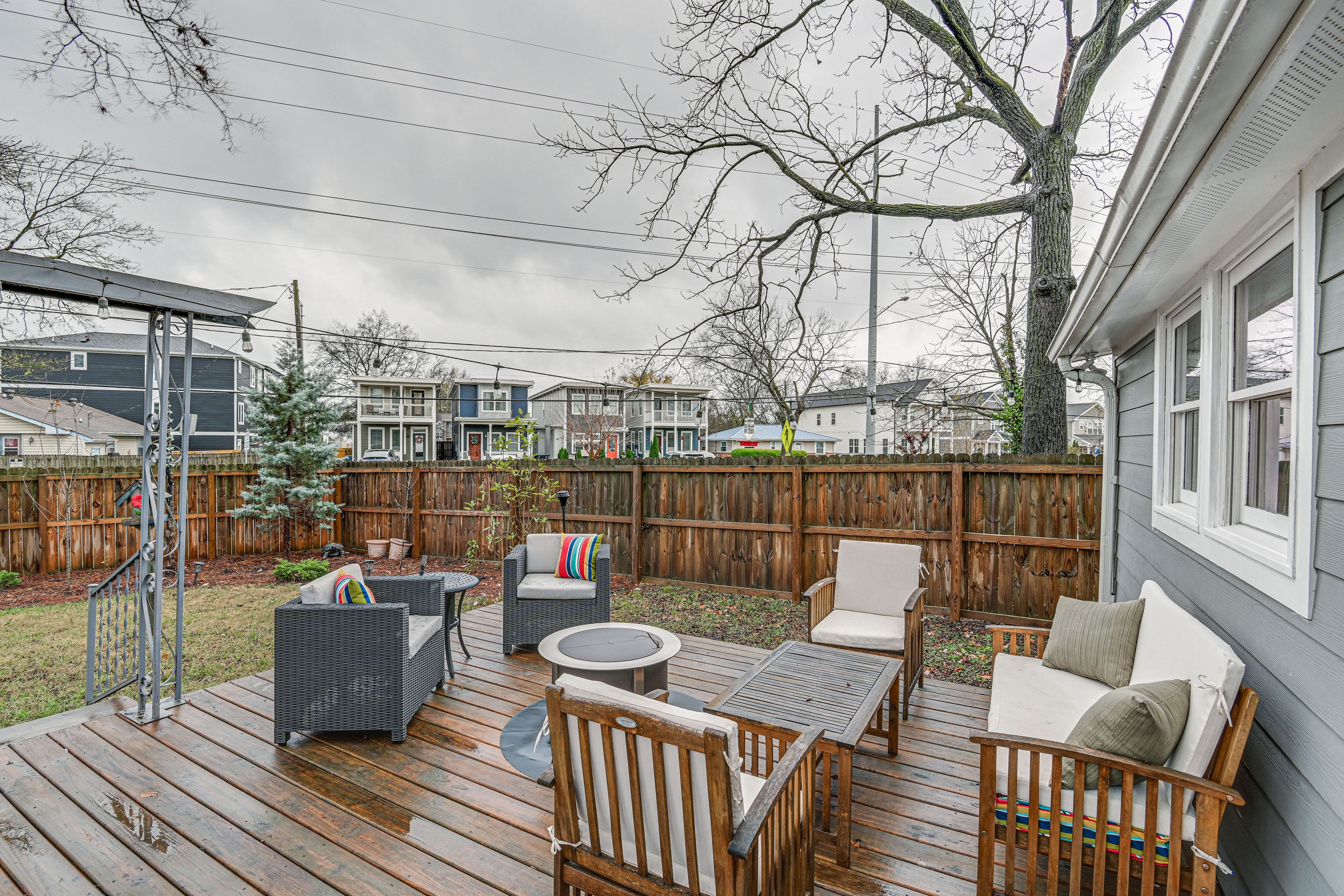 Deck | Fire Pit | Charcoal Grill | Outdoor Seating