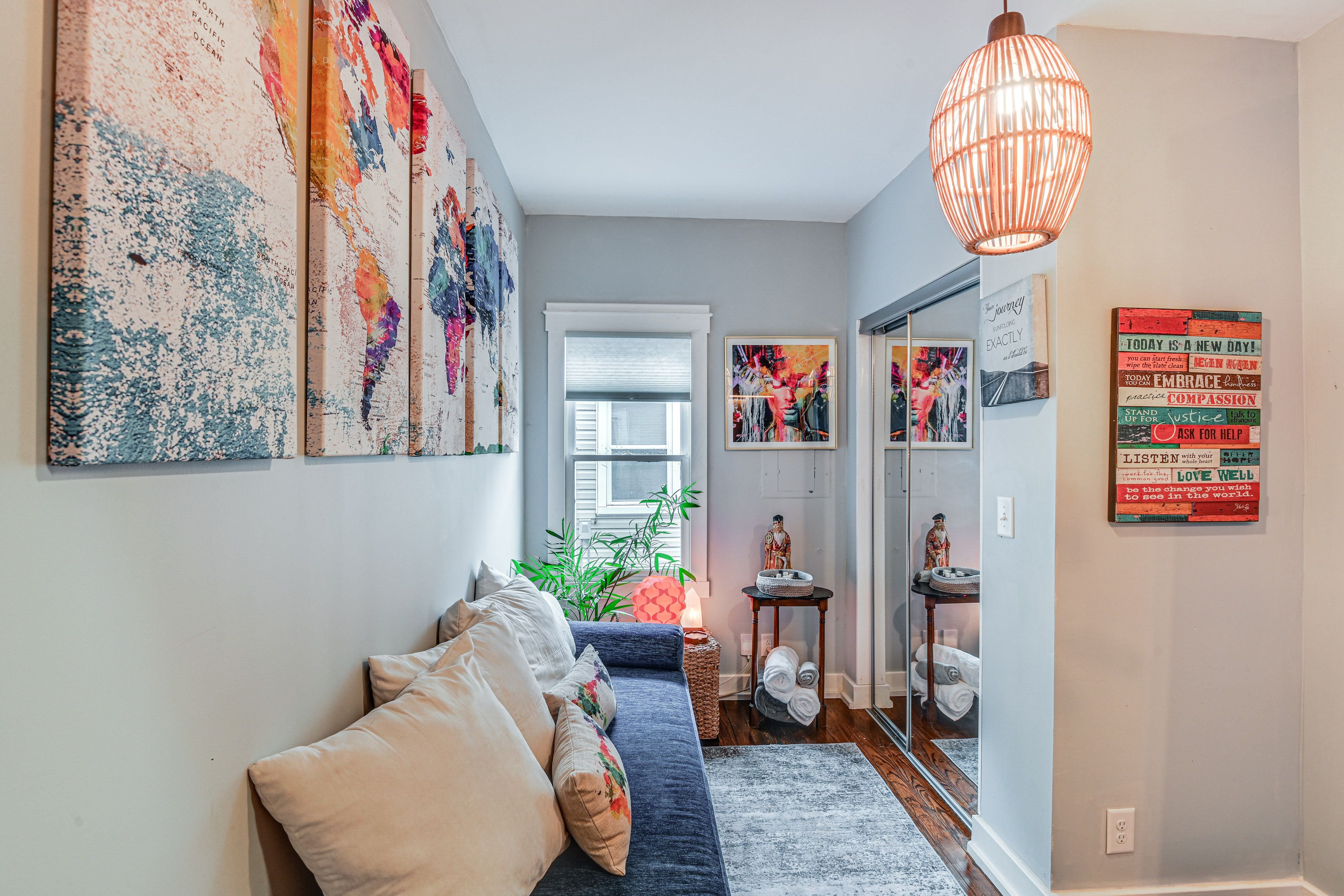 Bedroom 2 | Twin Sofa Daybed (Convertible to Queen Bed) | Indoor Sauna