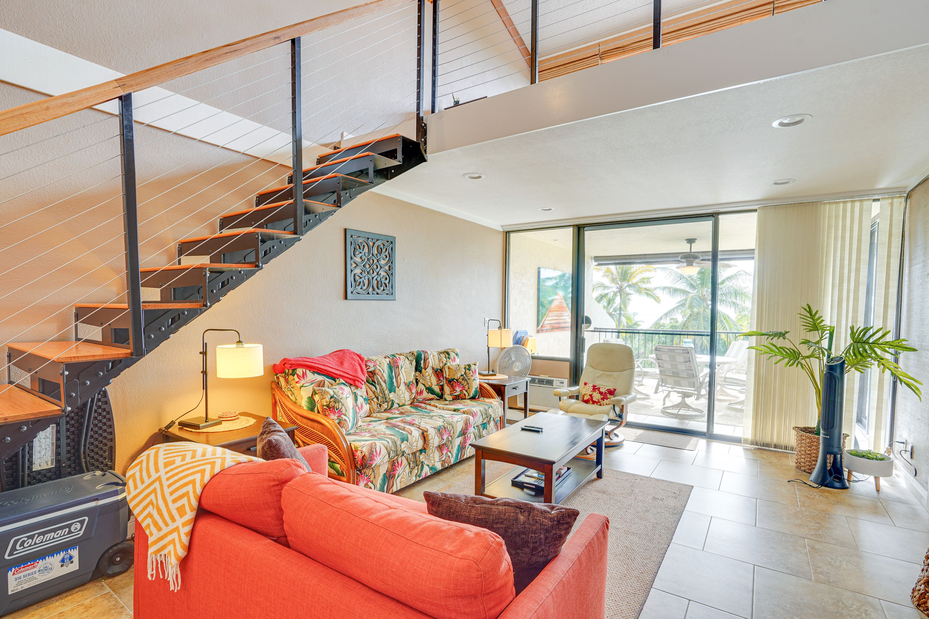 Living Room | Free WiFi | Smart TV | Queen Sleeper Sofa | Window A/C Units