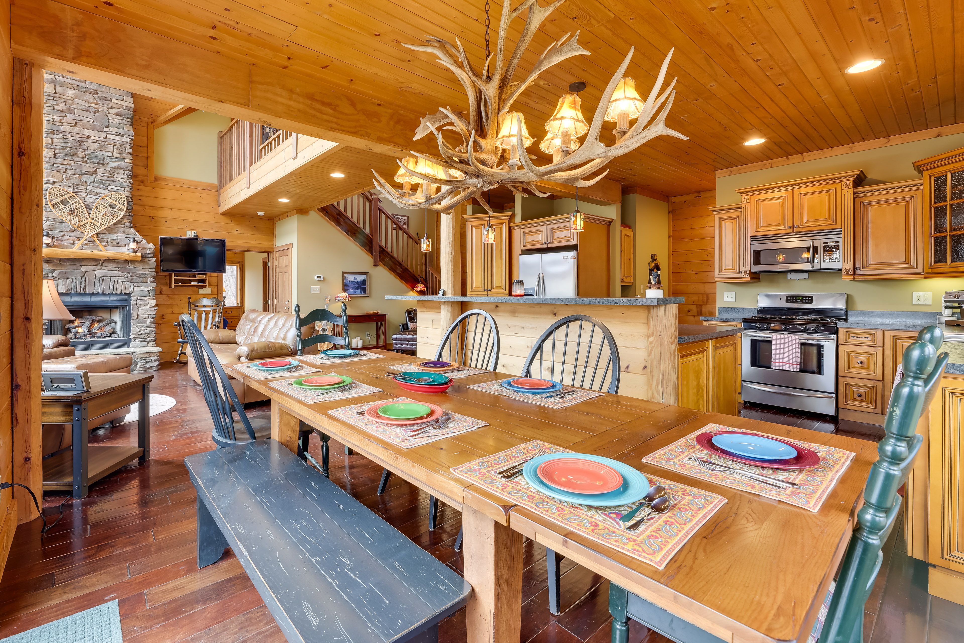 Dining Area | 1st Floor | Dishware + Flatware