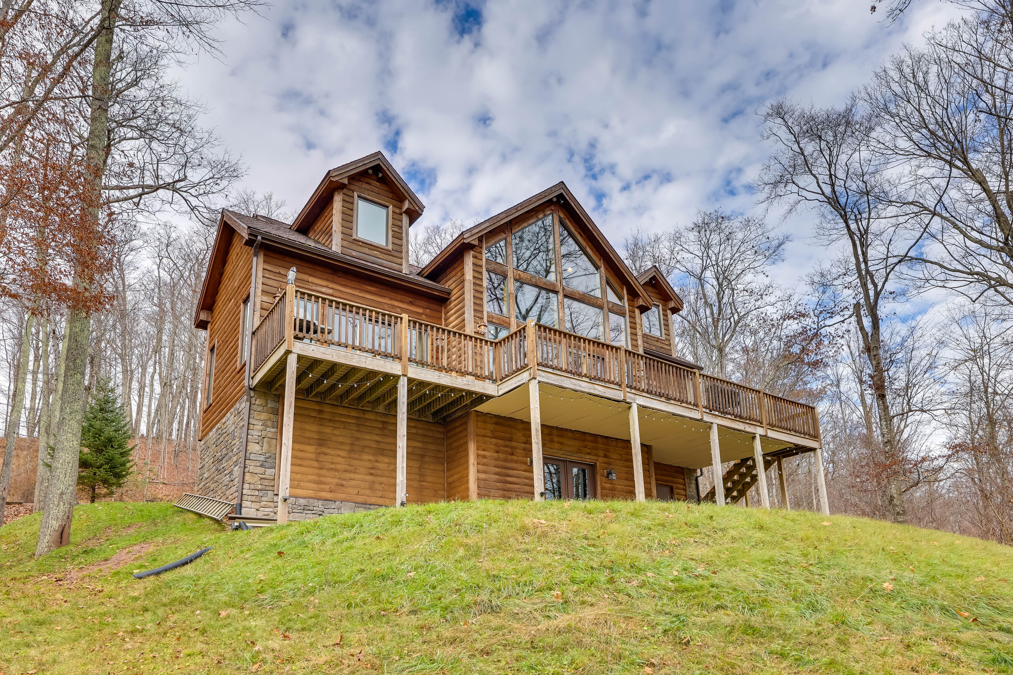 Home Exterior | Back | Pets Welcome w/ Fee (Paid Pre-Trip)