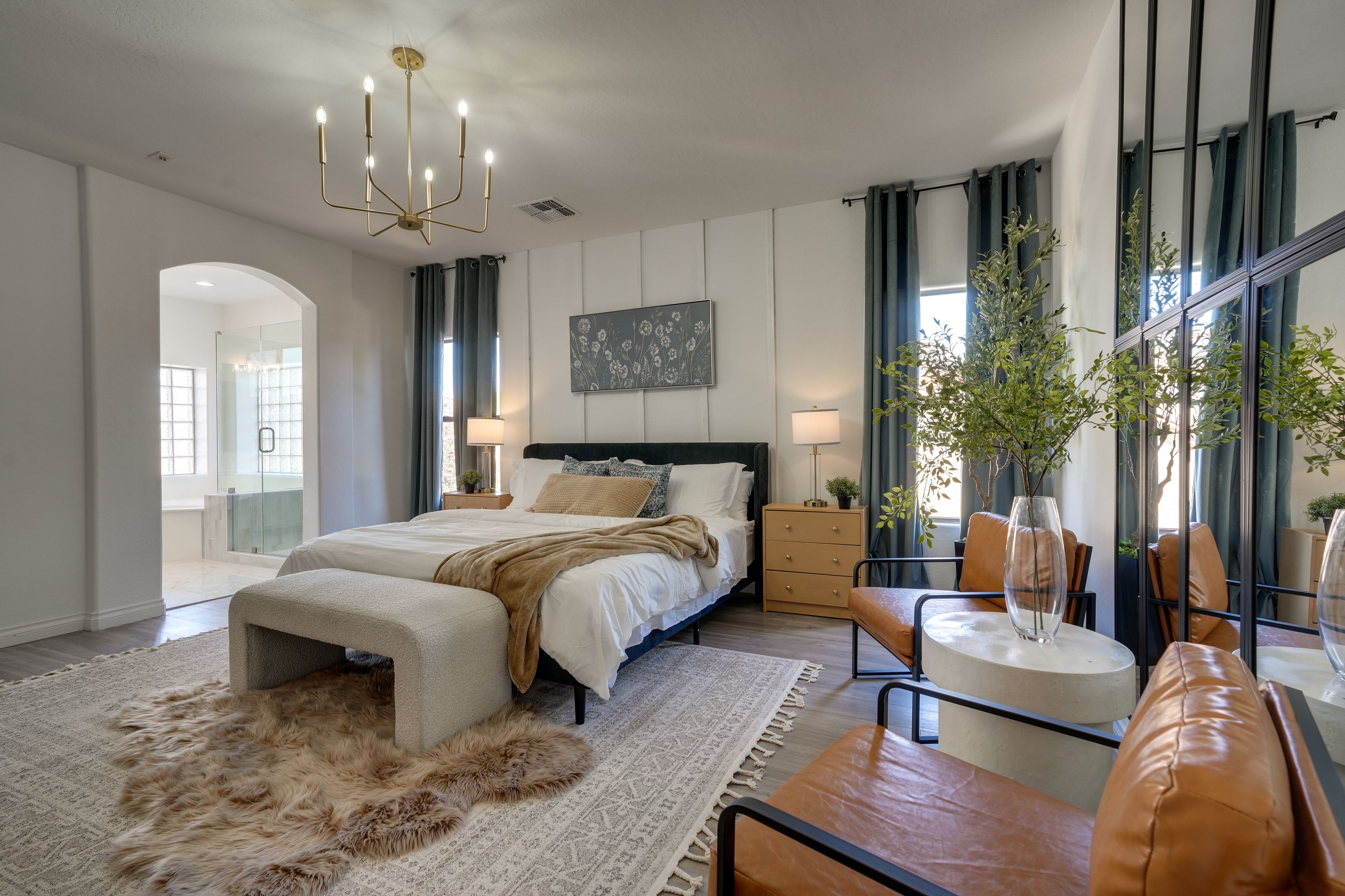 Bedroom 1 | 2nd Floor | California King Bed | Linens Provided