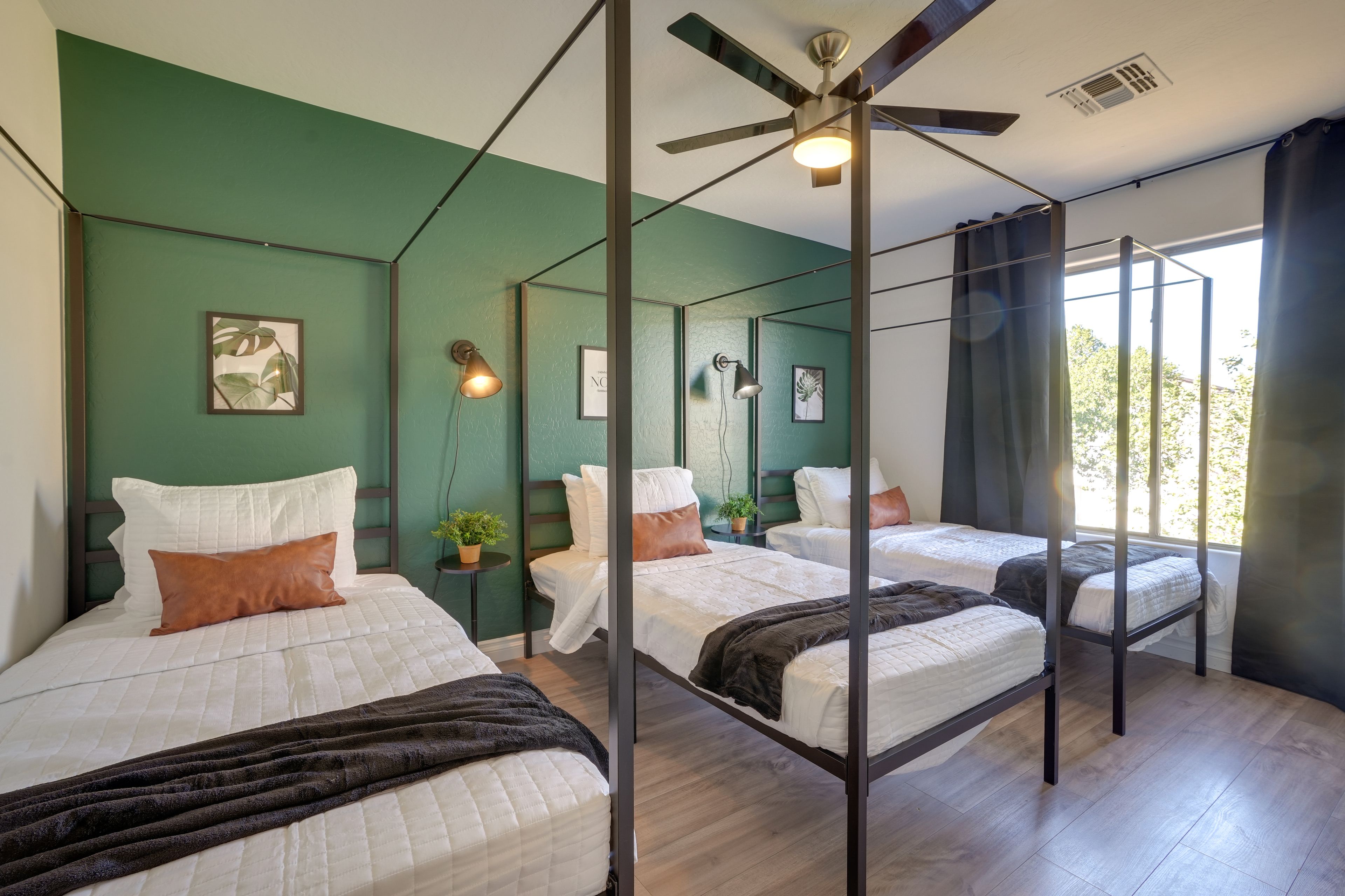 Bedroom 6 | 2nd Floor | 3 Twin Beds