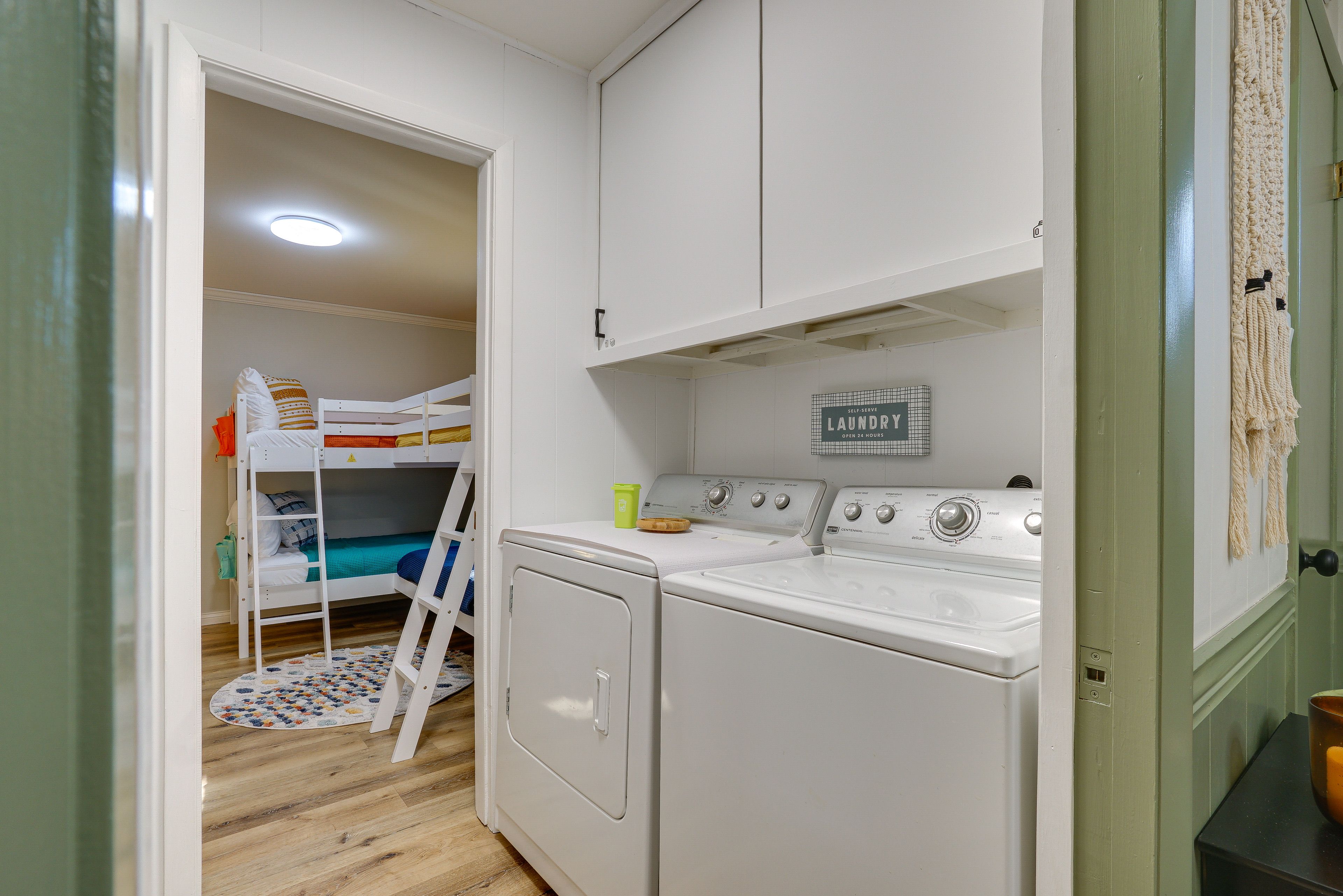 Laundry Area | Washer/Dryer | Laundry Detergent | Clothes Steamer