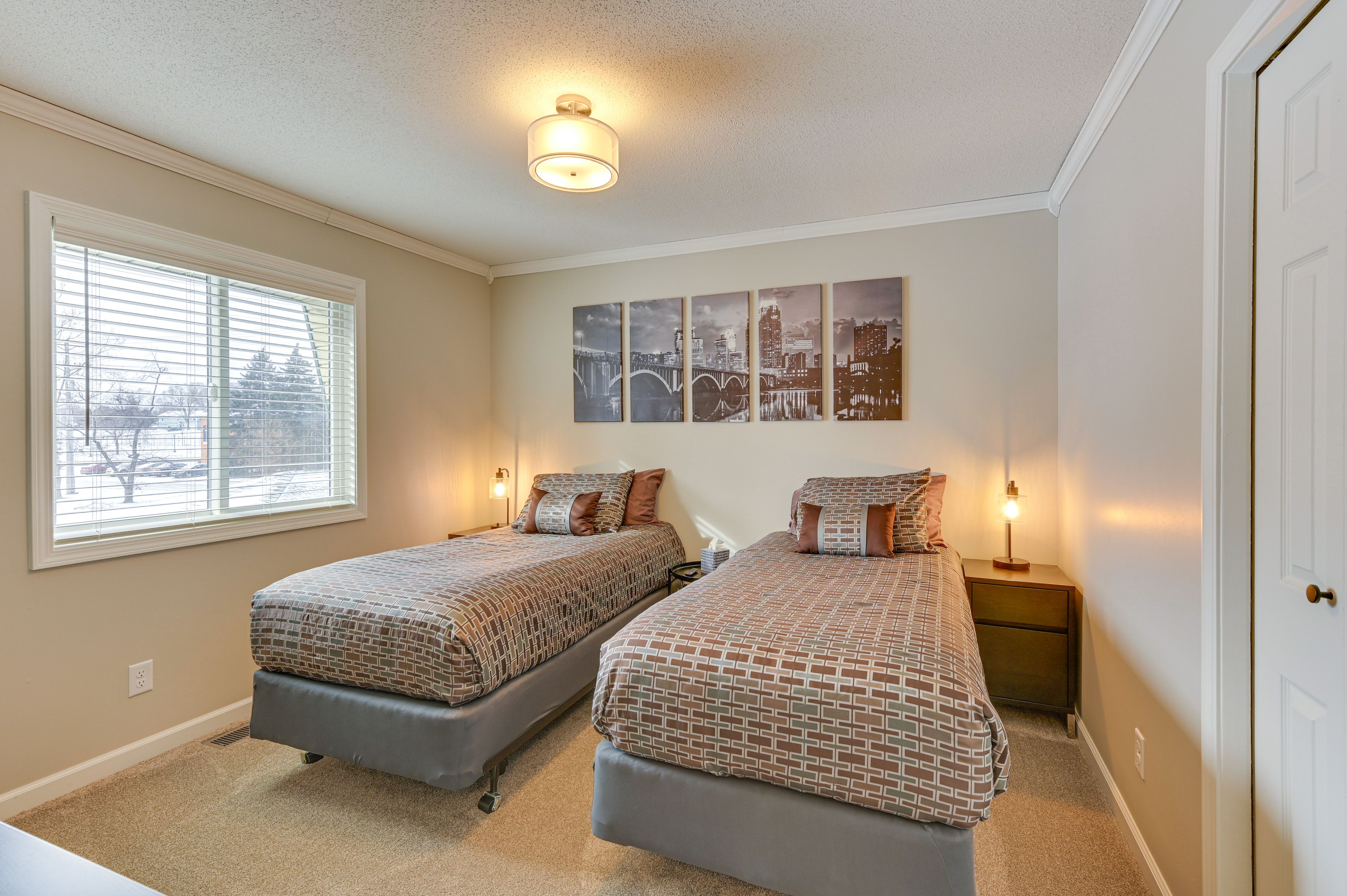 Bedroom 3 | 2 Twin Beds (Convertible to Short King) | 2nd Floor