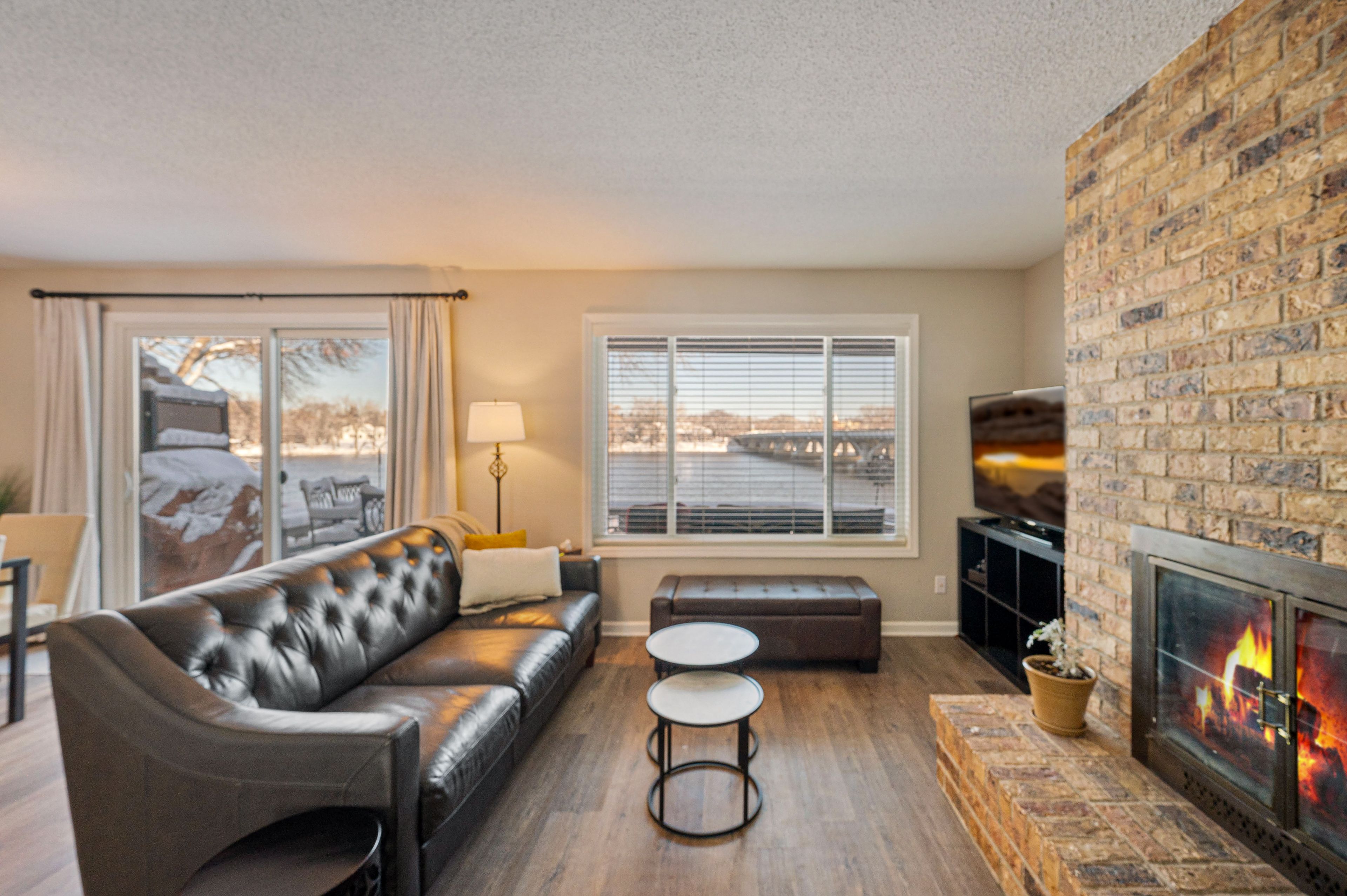 Living Room | Flat-Screen TV | 1st Floor | Central AC/Heat | Free WiFi