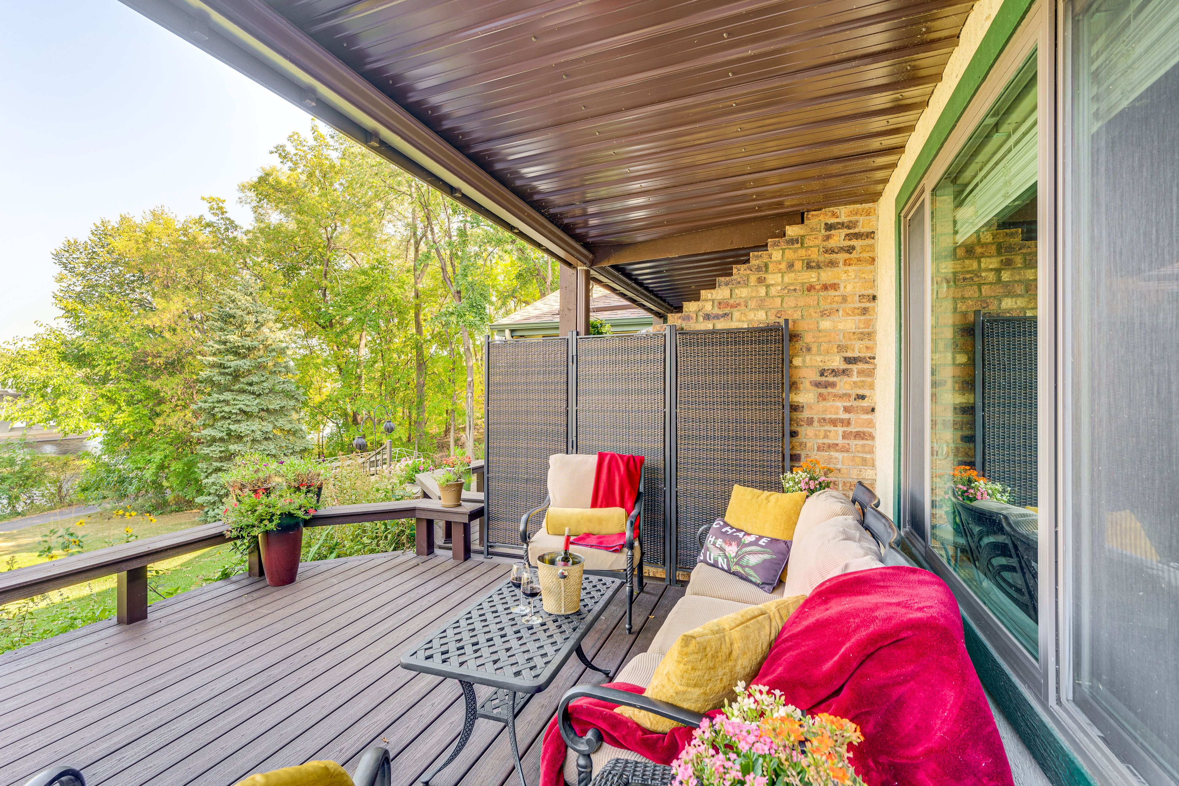 Deck | Outdoor Dining Area | Gas Grill | River Views