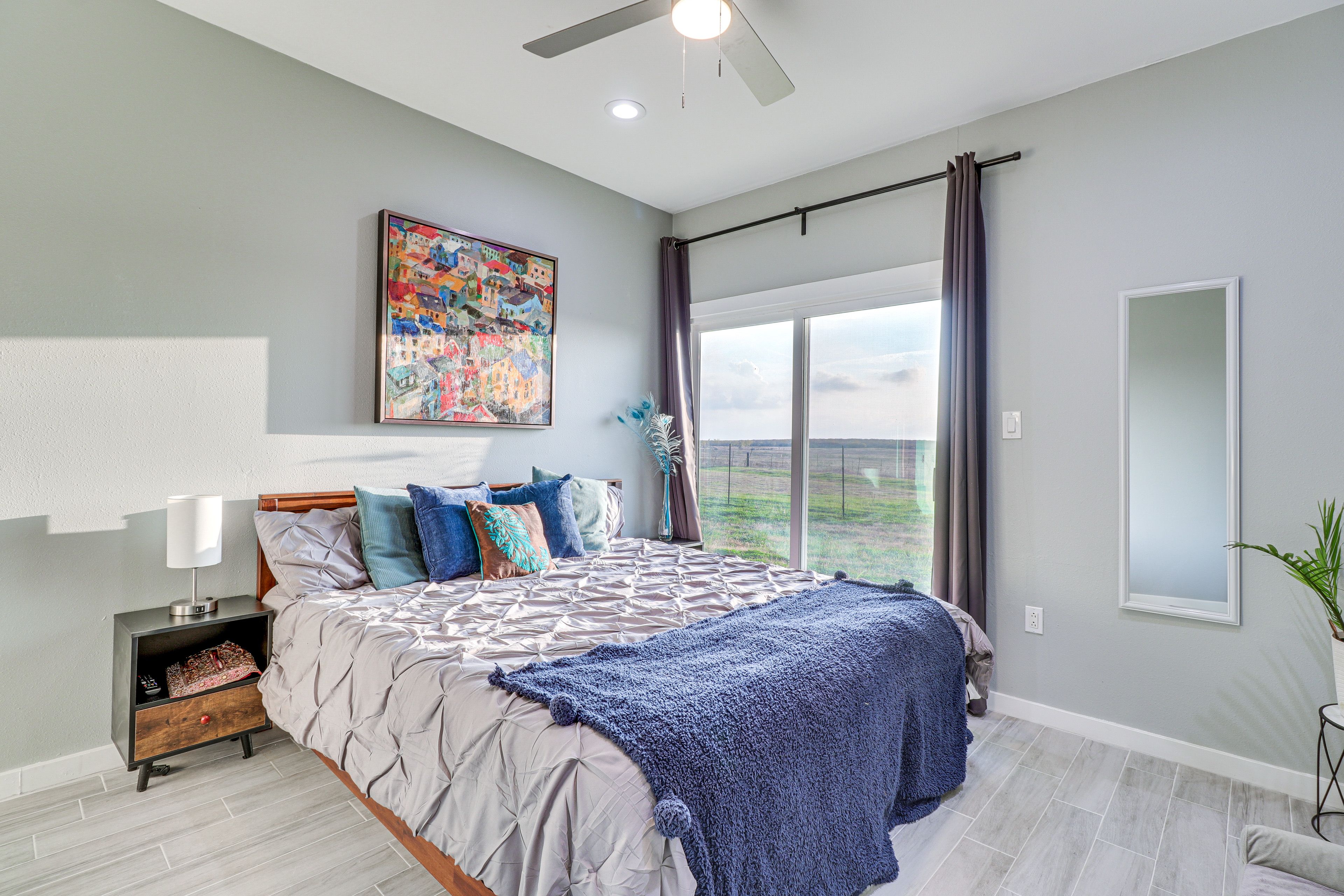 Bedroom 1 | King Bed | Linens Provided | Smart TV