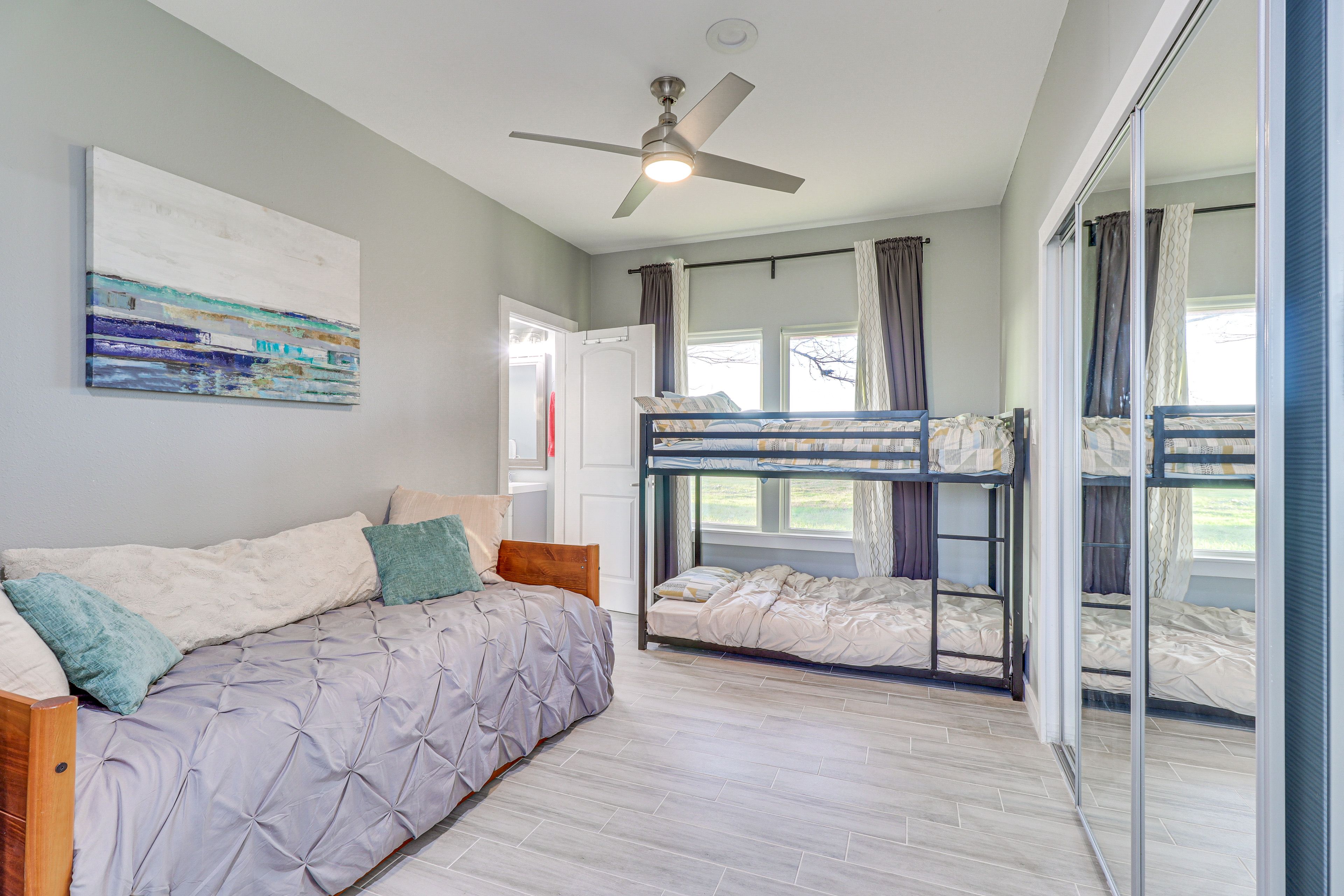 Bedroom 3 | Twin Bunk Bed | Twin Daybed w/ Twin Trundle