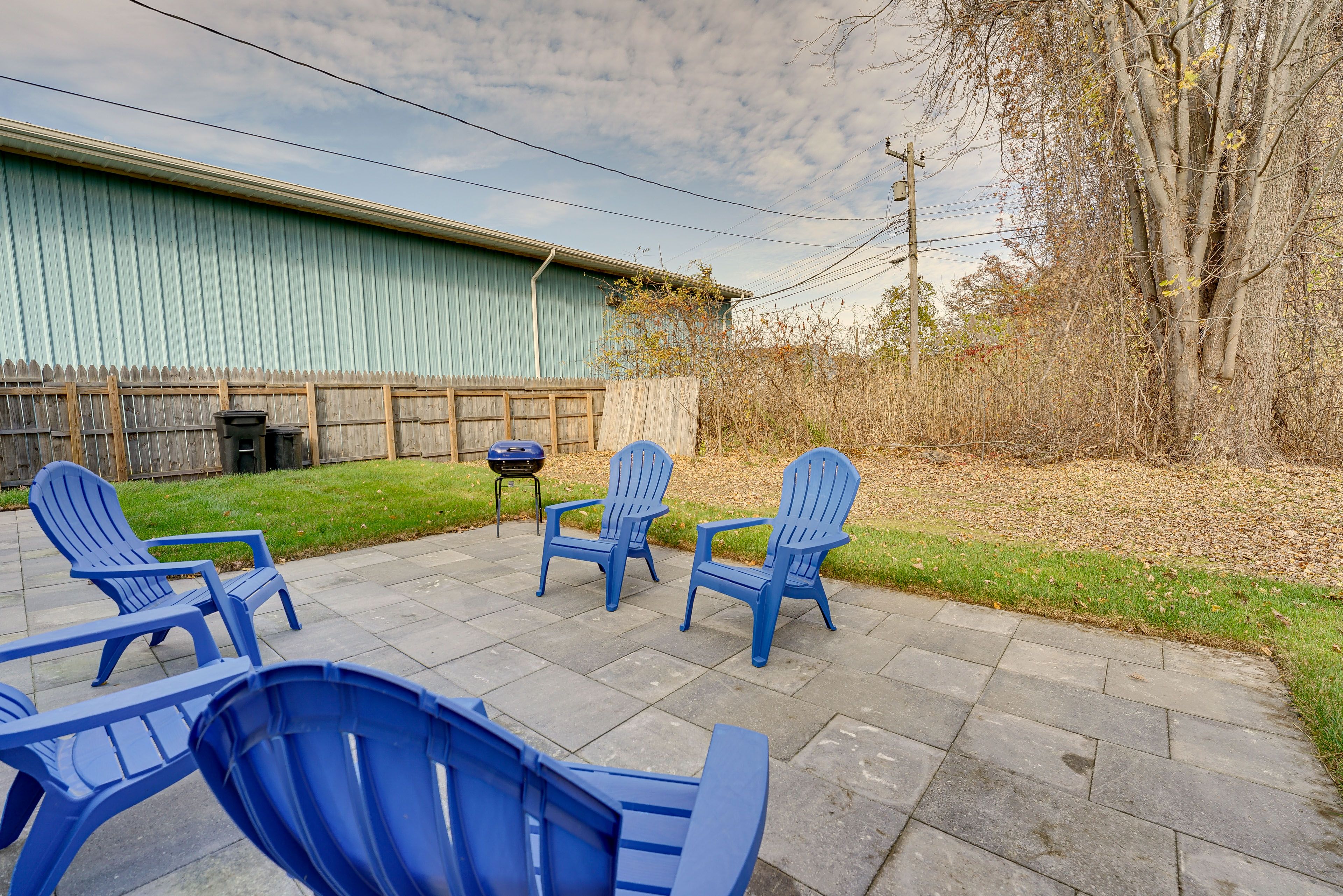 House Exterior | Furnished Patio | Charcoal Grill | Private Yard