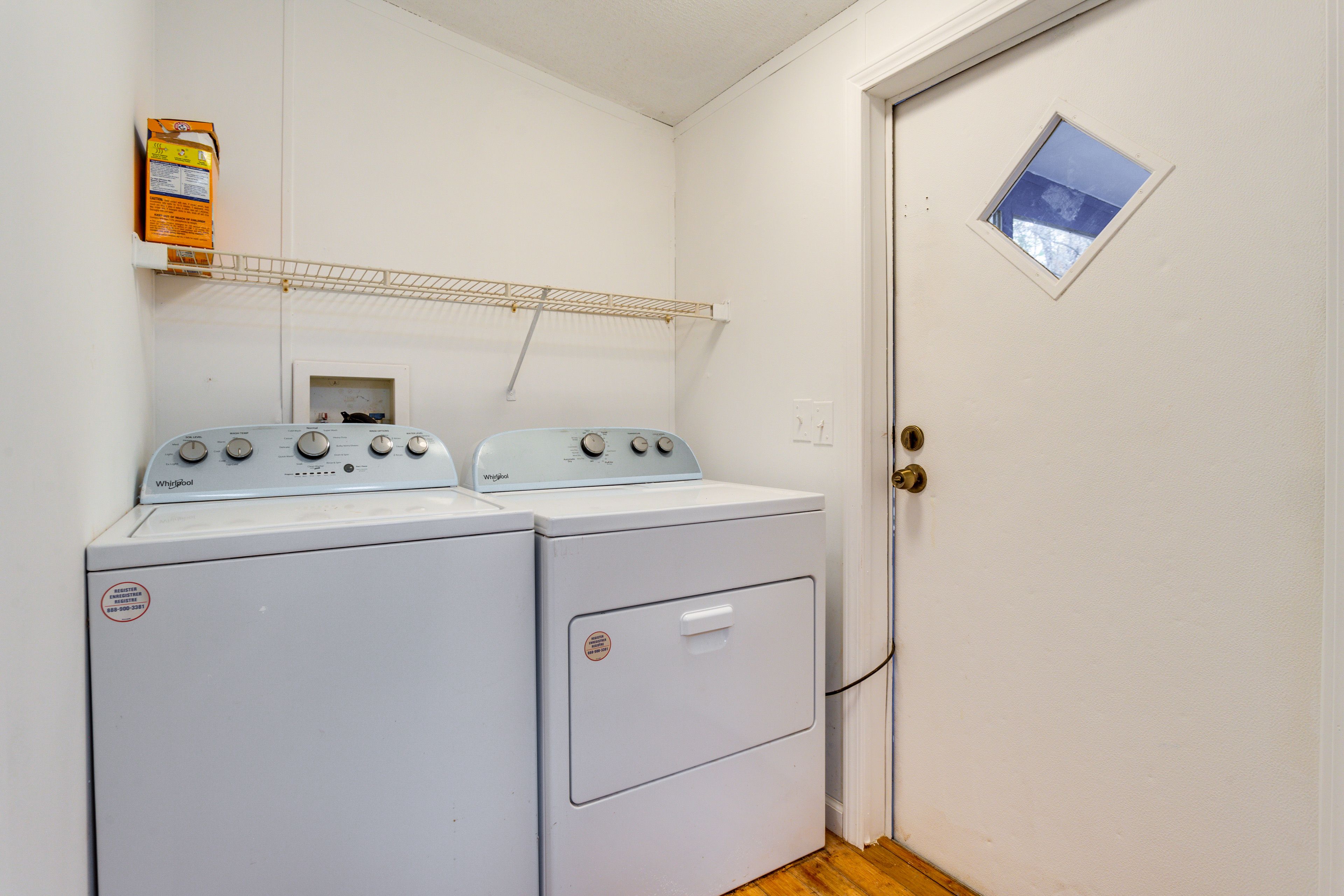 Laundry Area | Washer/Dryer | Laundry Detergent | Iron/Board