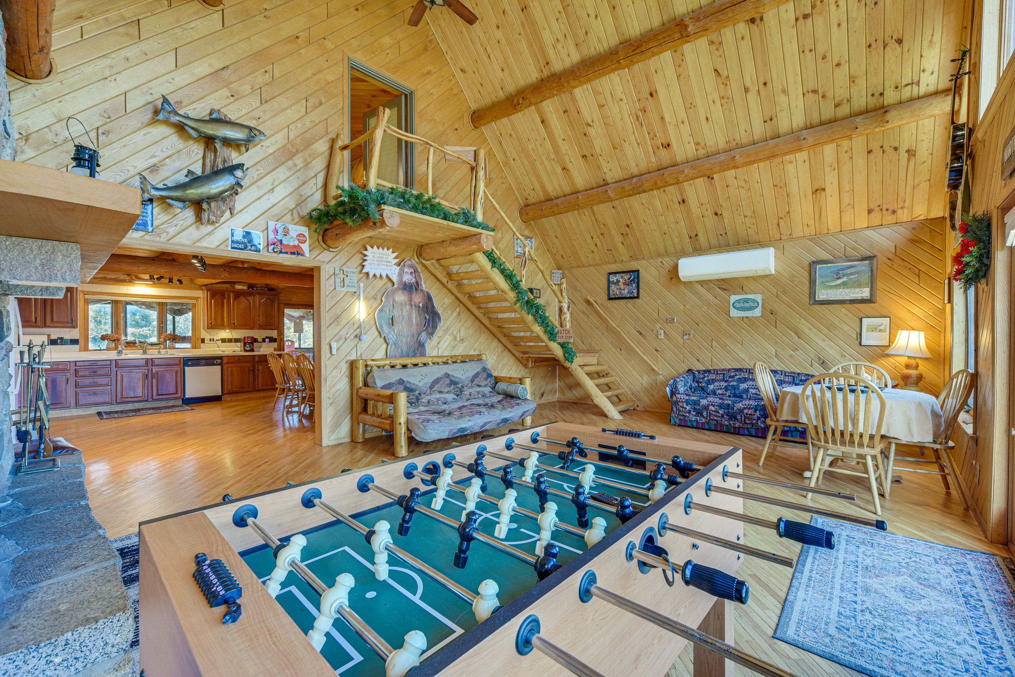 Living Room | 1st Floor | Full Sleeper Sofa | Flat-Screen TV & DVD Player
