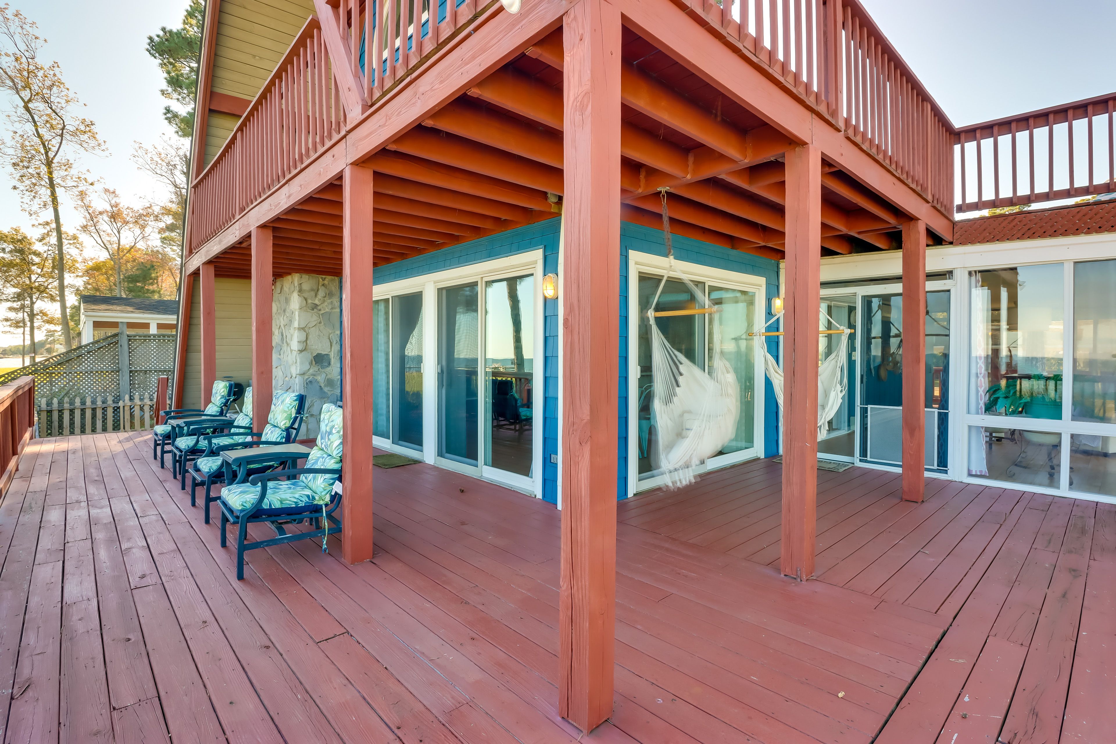 Private Deck | Hammocks | Outdoor Seating