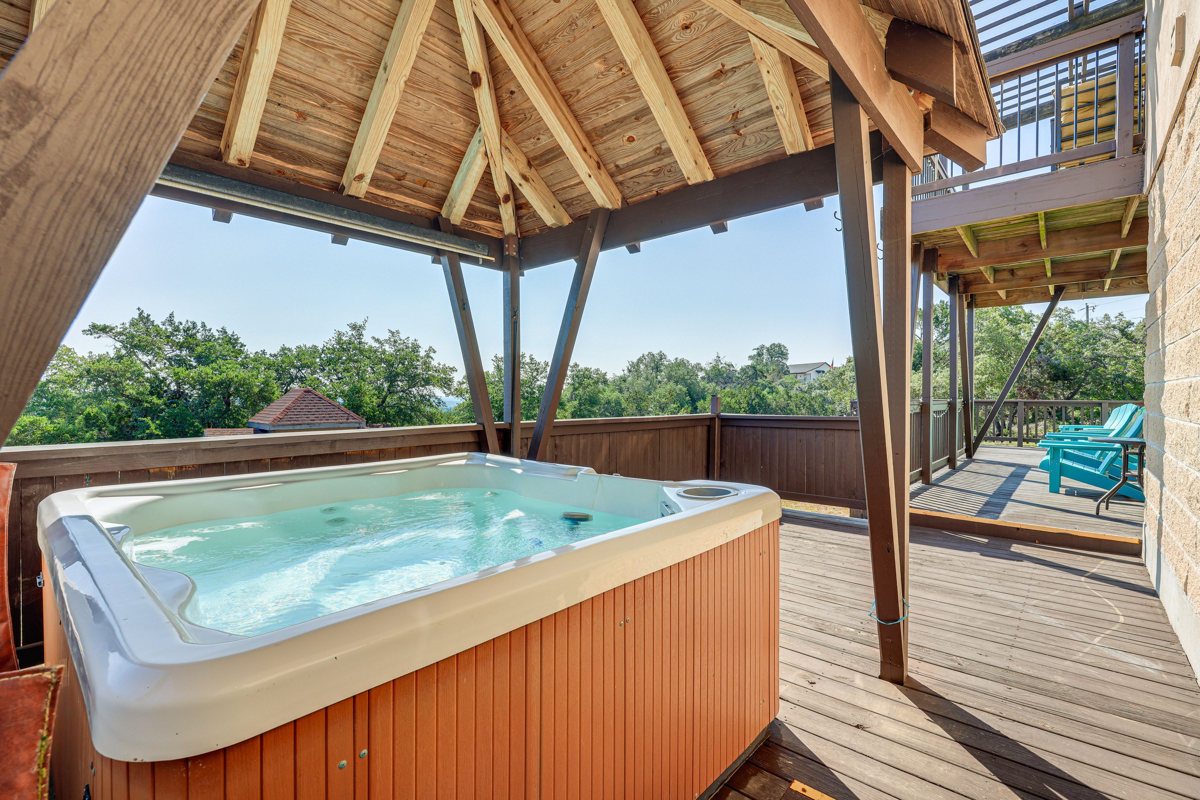 Deck | Private Hot Tub | Outdoor Seating