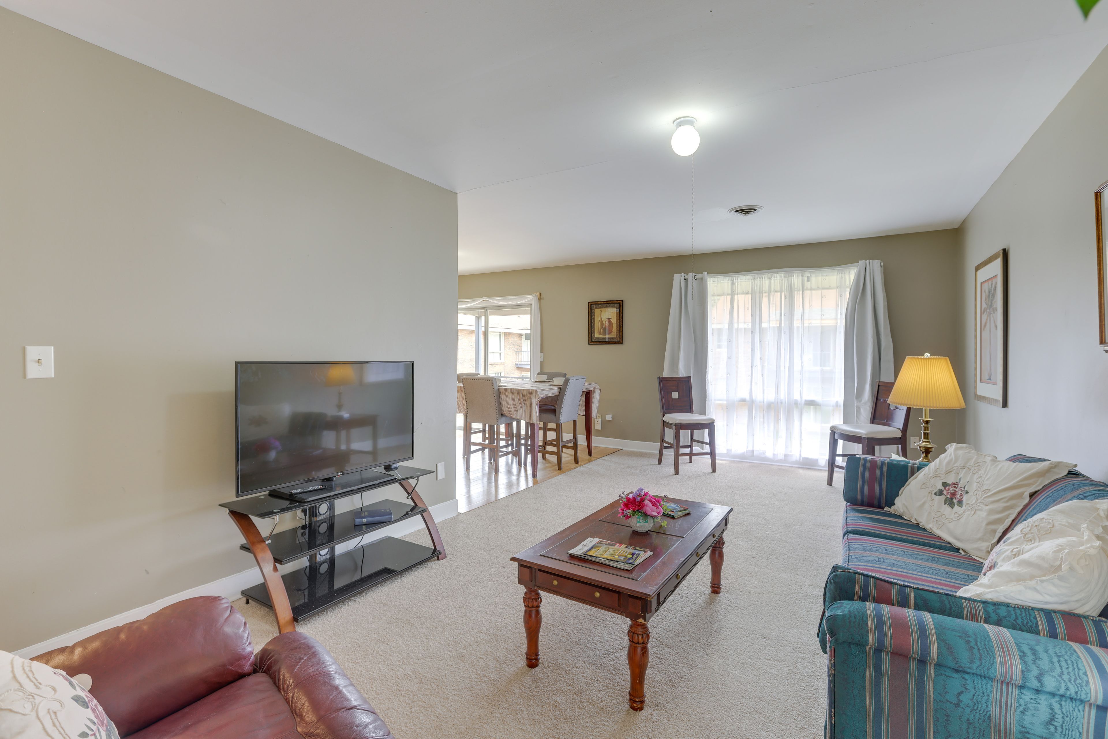 Montgomery Vacation Rental | 2BR | 1BA | Stairs Required | 900 Sq Ft