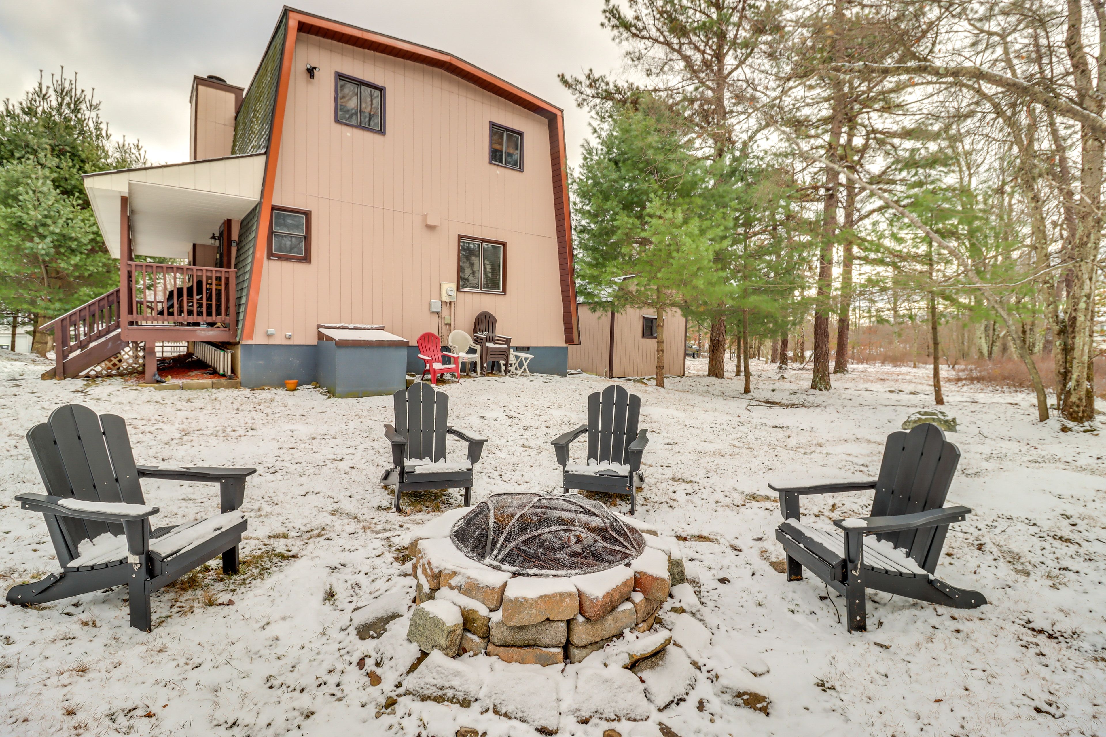 Wood-Burning Fire Pit