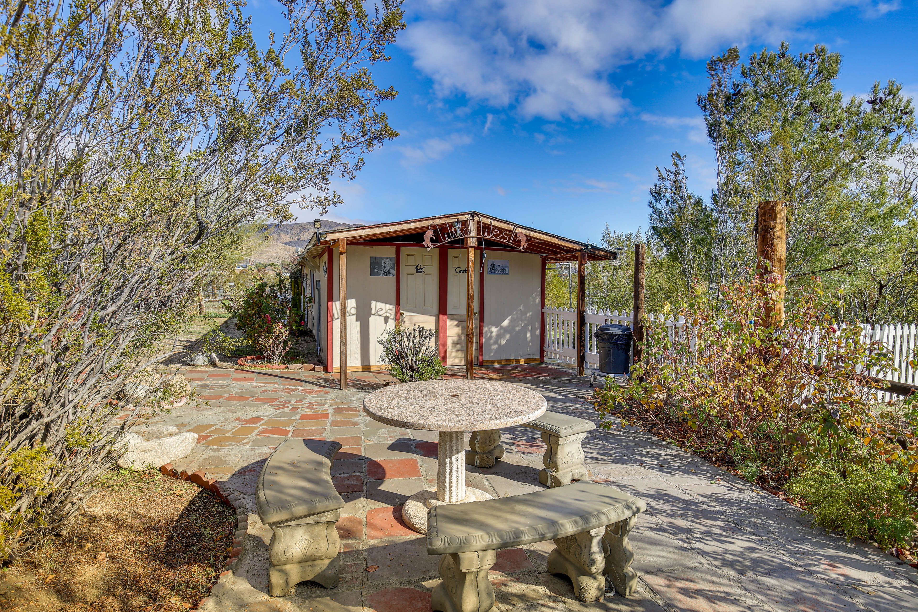 Cabin Entrance | Patio Area