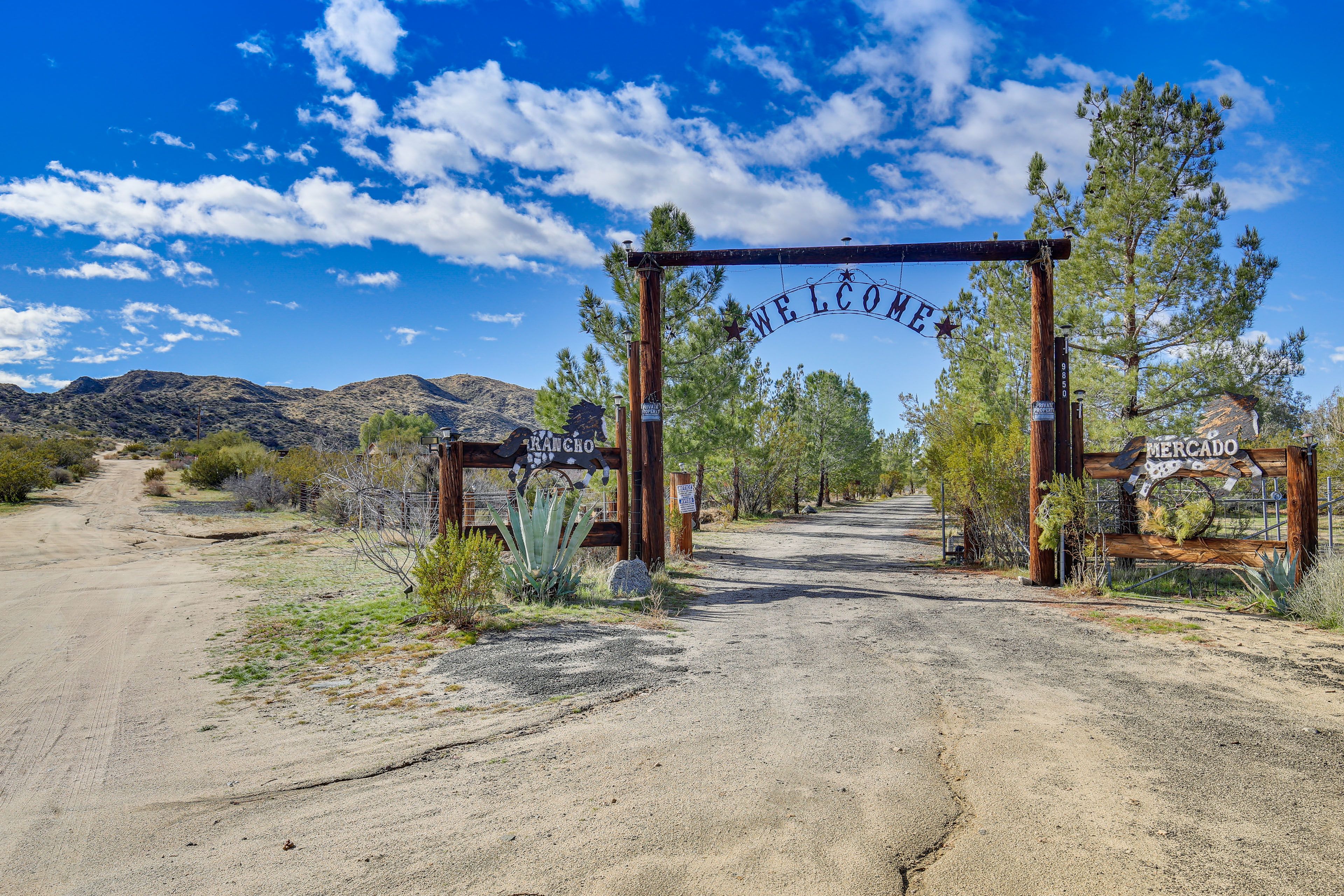 Property Entrance | Mountain Views